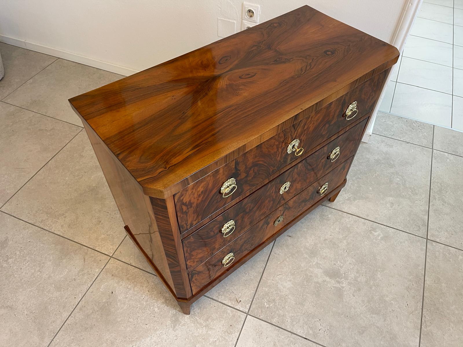 Sale Restaurierte Biedermeier Kommode Nussholz Antiquität G1315