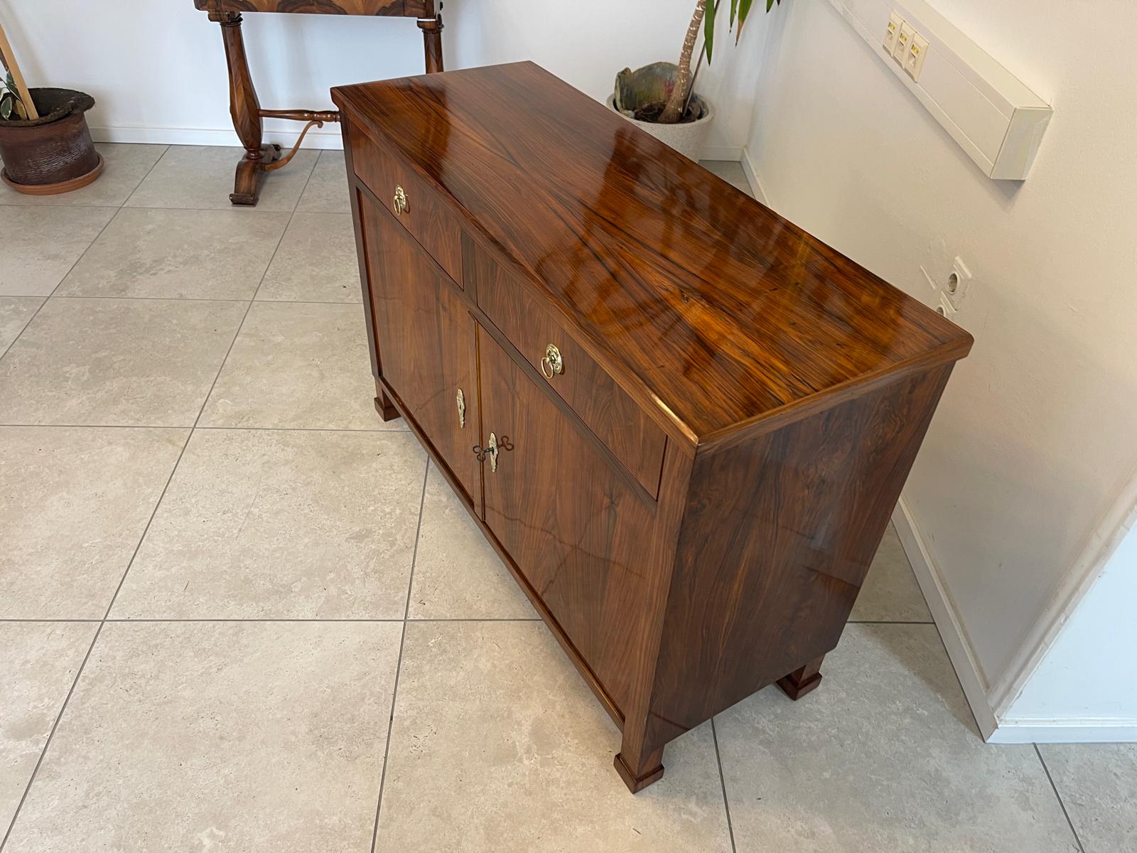 Sale Restaurierte Biedermeier Anrichte Sideboard Nussholz Antiquität G1508
