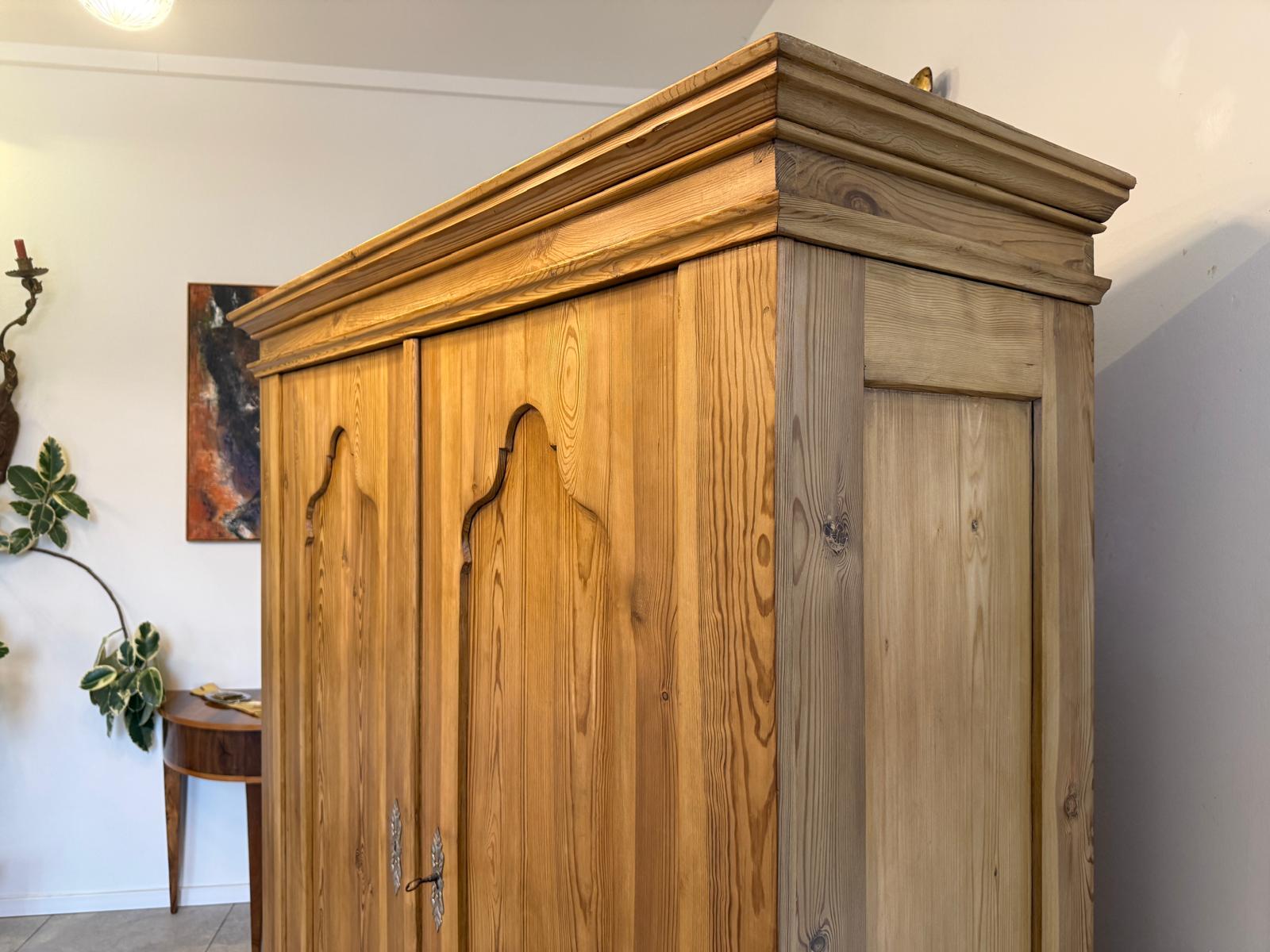 Originaler Bauernschrank Biedermeierschrank Hallenschrank Bauernkasten D1023