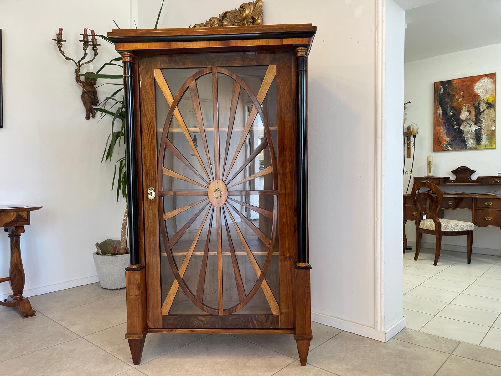 Sale Empire Vitrine Sonnenvitrine Bücherschrank Antiquität G1372