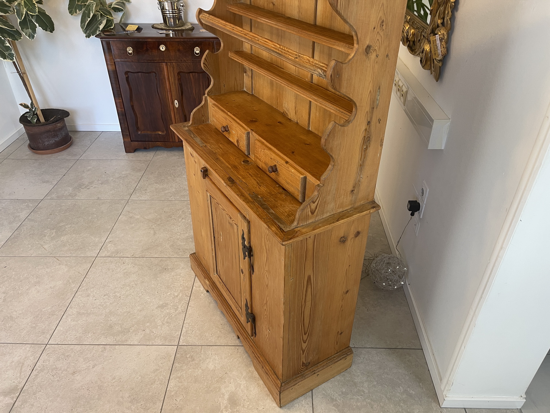 Bauernschrank-198 Bäuerliche Anrichte Etagere Kommode Kasterl B1949