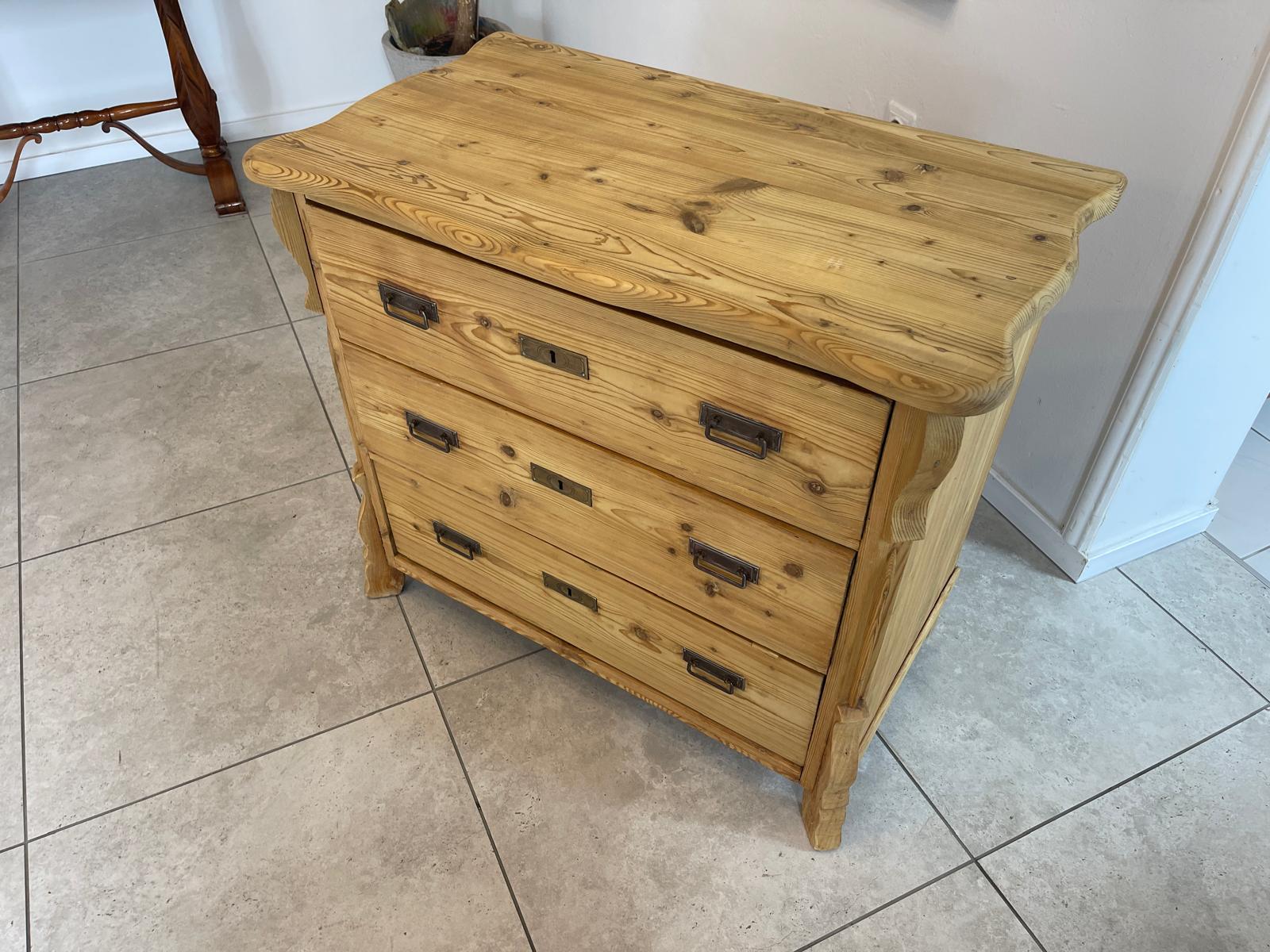 Originale Gründerzeit Kommode Restauriert Bauernkommode Antik G1694