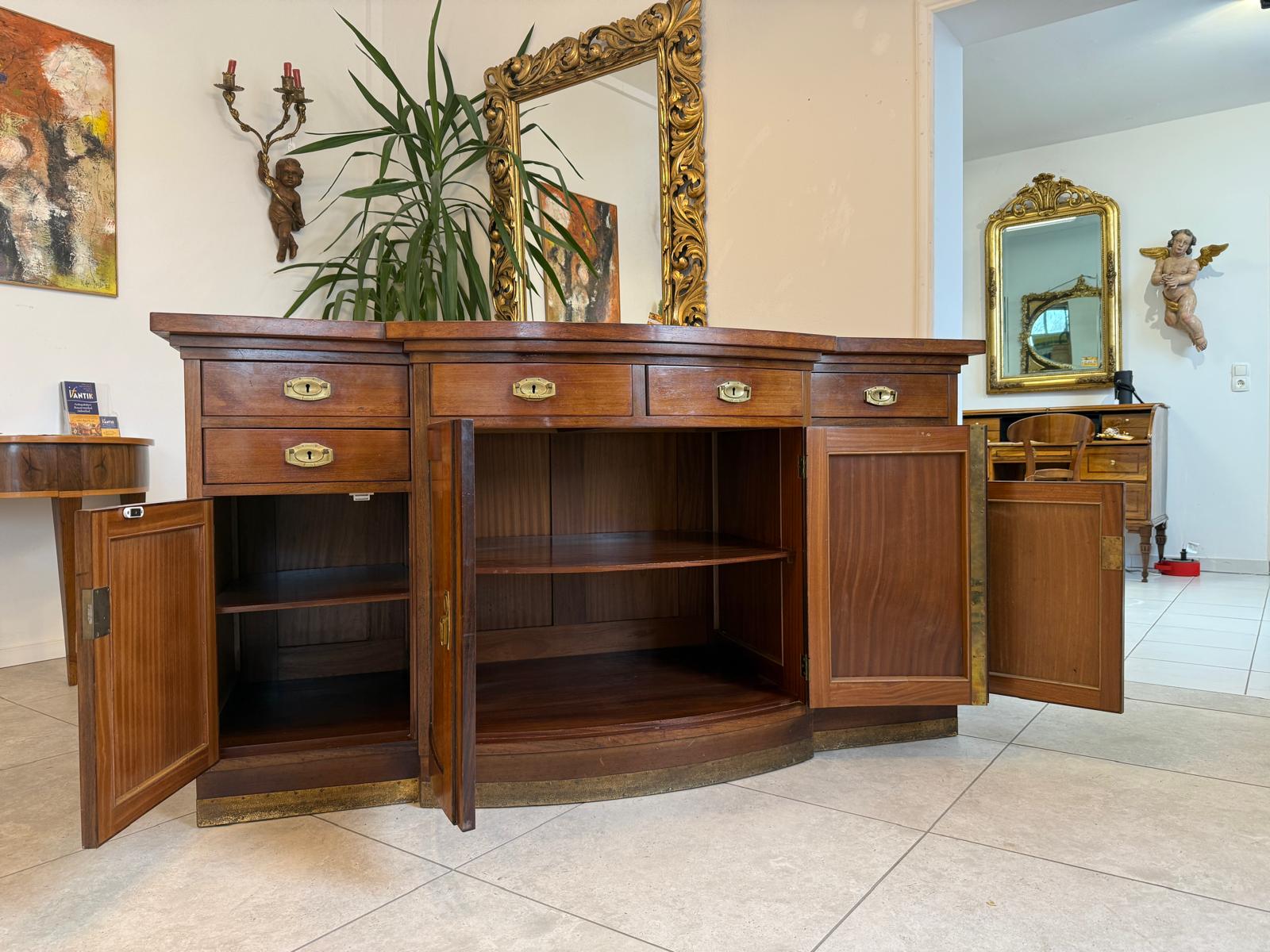Originales Jugendstil Anrichte Sideboard Antik Vintage Traum D1024