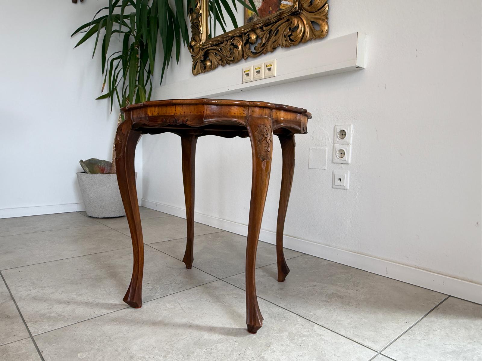 Zierlicher Tisch Barockstil Beistelltisch Blumentisch von ifantik D2367