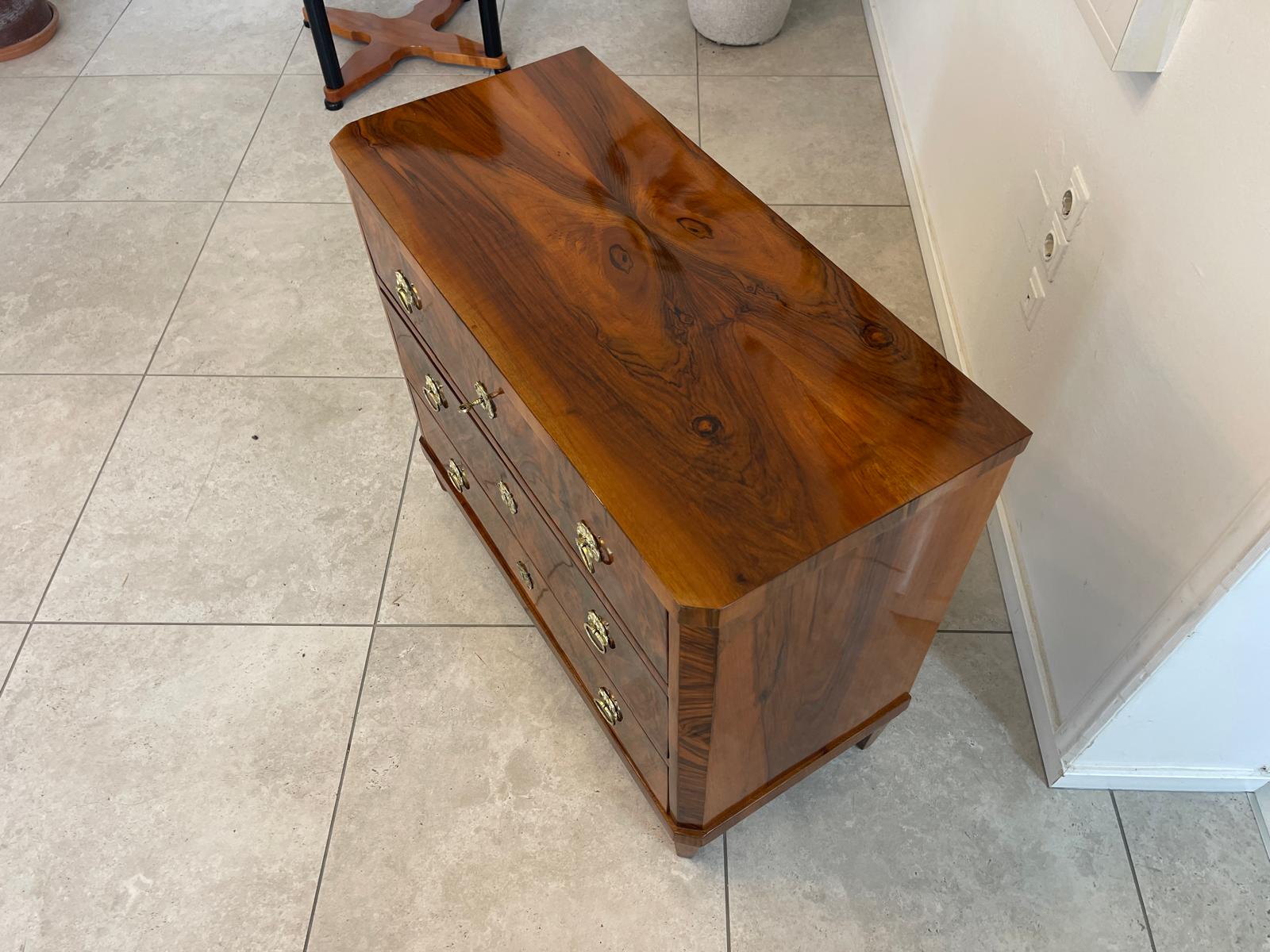 Sale Restaurierte Biedermeier Kommode Nussholz Antiquität G1315