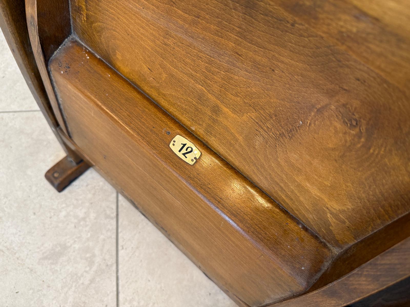 Original Wiener Kinosessel 2er Sitz Klappstuhl Stuhl Nostalgie G1735