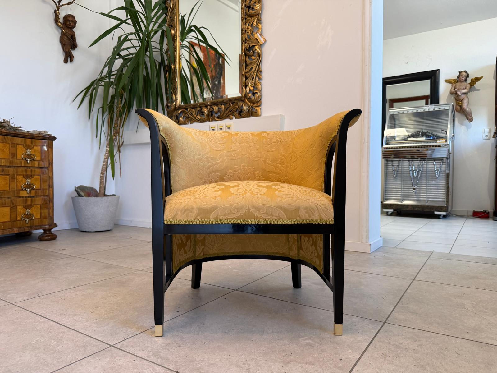 Traum Jugendstil Designersessel Fauteuil Traumexemplar D2686