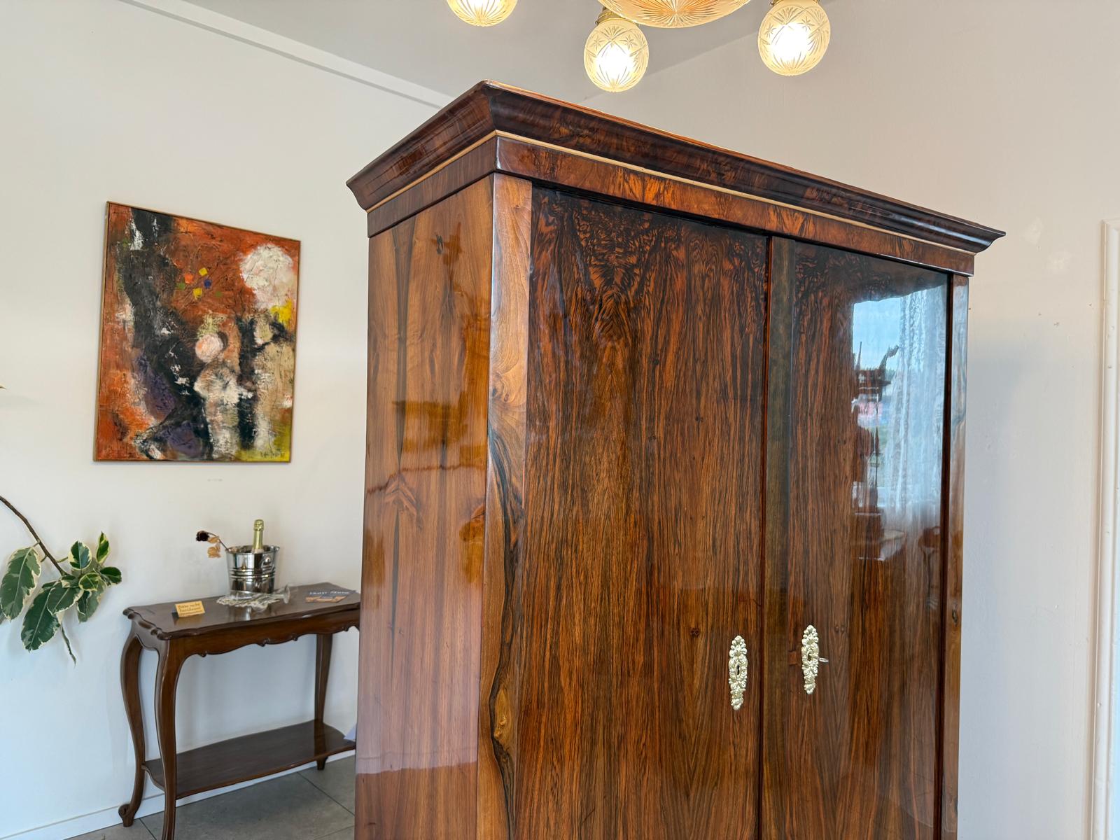 SALE Restaurierter Biedermeier Schrank Kleiderkasten Hallenschrank Antiquität G1815
