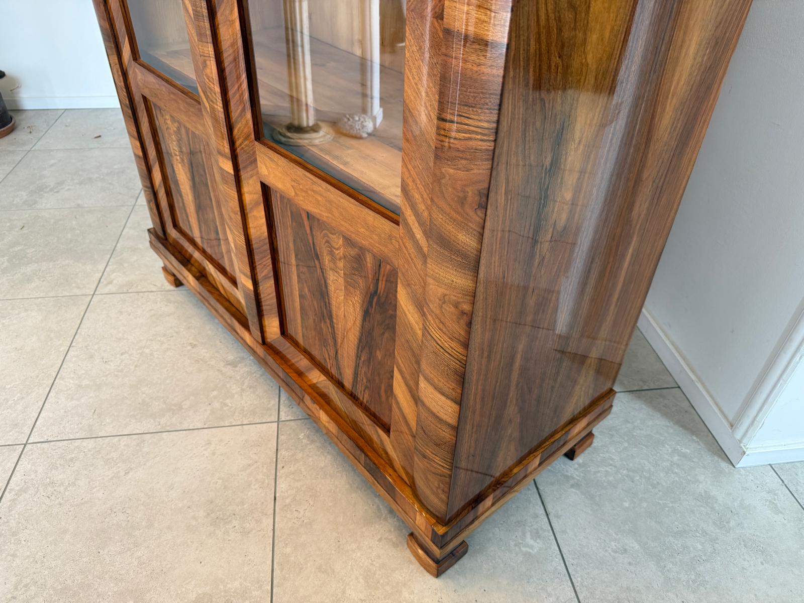SALE Biedermeier Vitrine Bücherschrank Sammlervitrine Sammlerschrank Antiquität G1817
