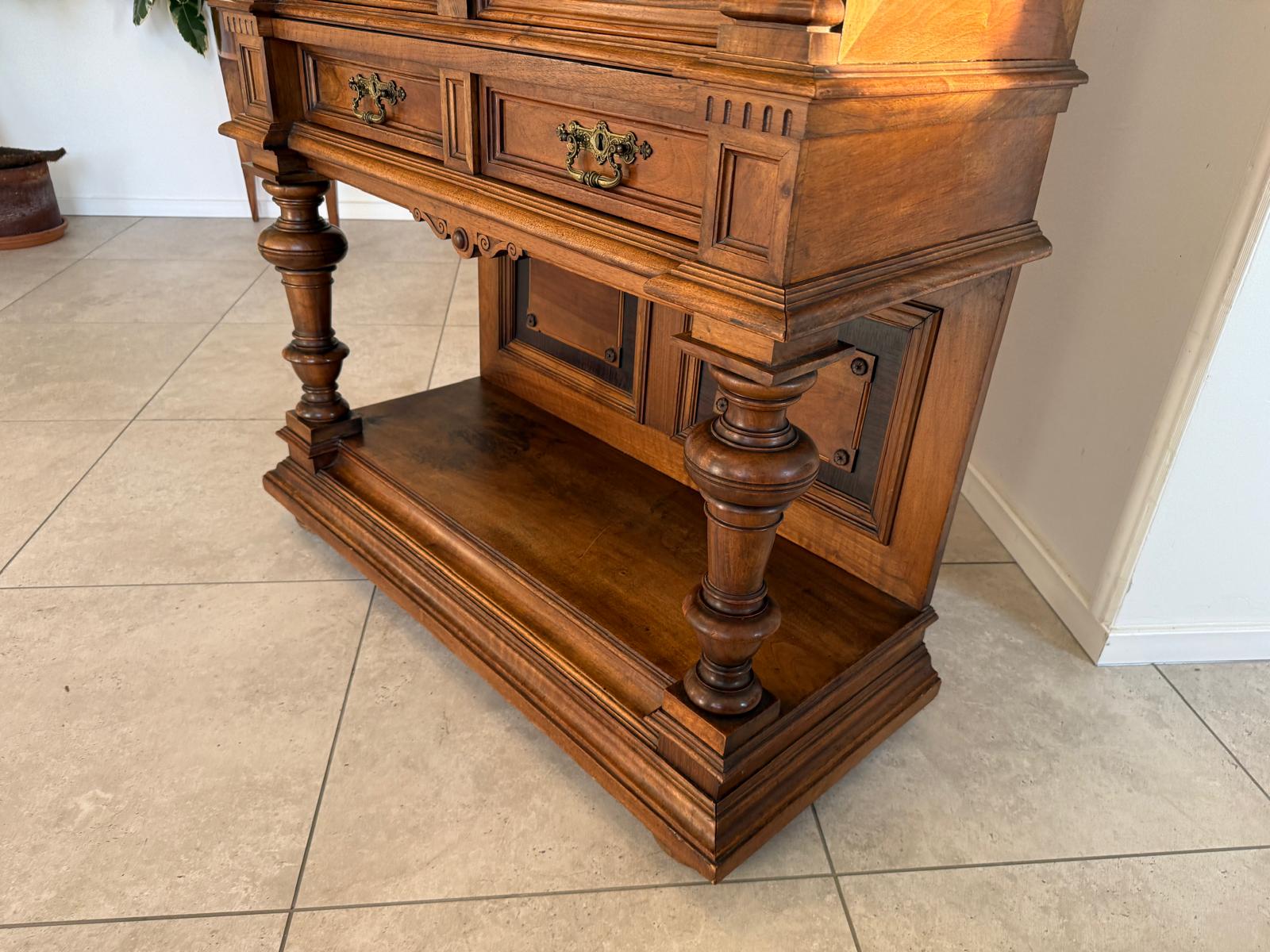Sale Säulenanrichte Stollenschrank Gründerzeit Anrichte Antiquität G2188