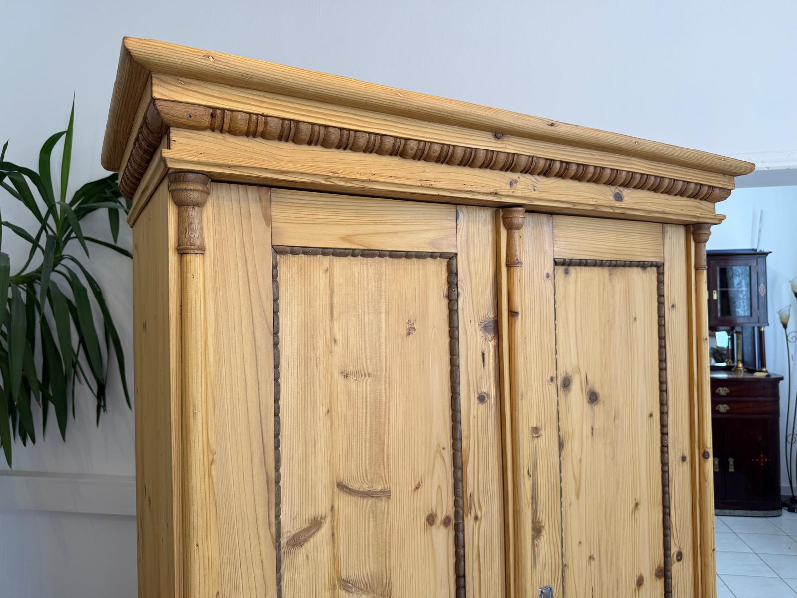 Sale Gründerzeit Bauernschrank Weichholz Steiermark Weichholz D2780