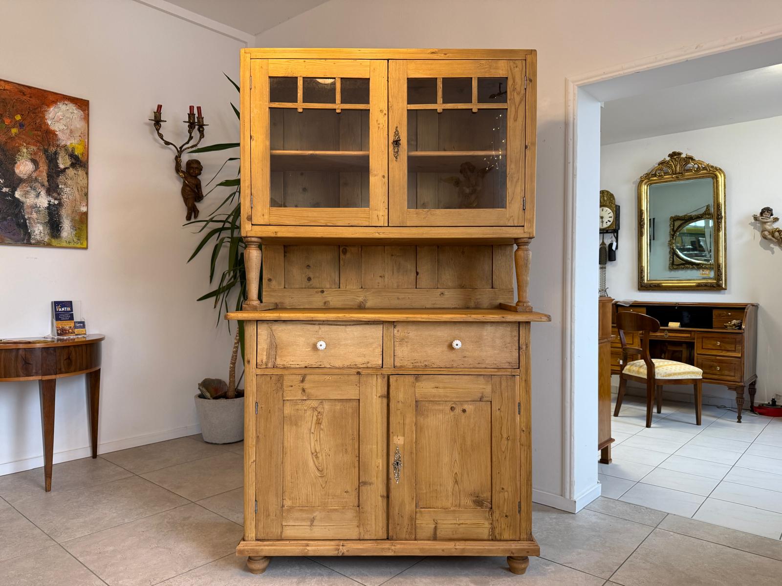 Jugendstil Küchenschrank Küchenkredenz Antik G2333