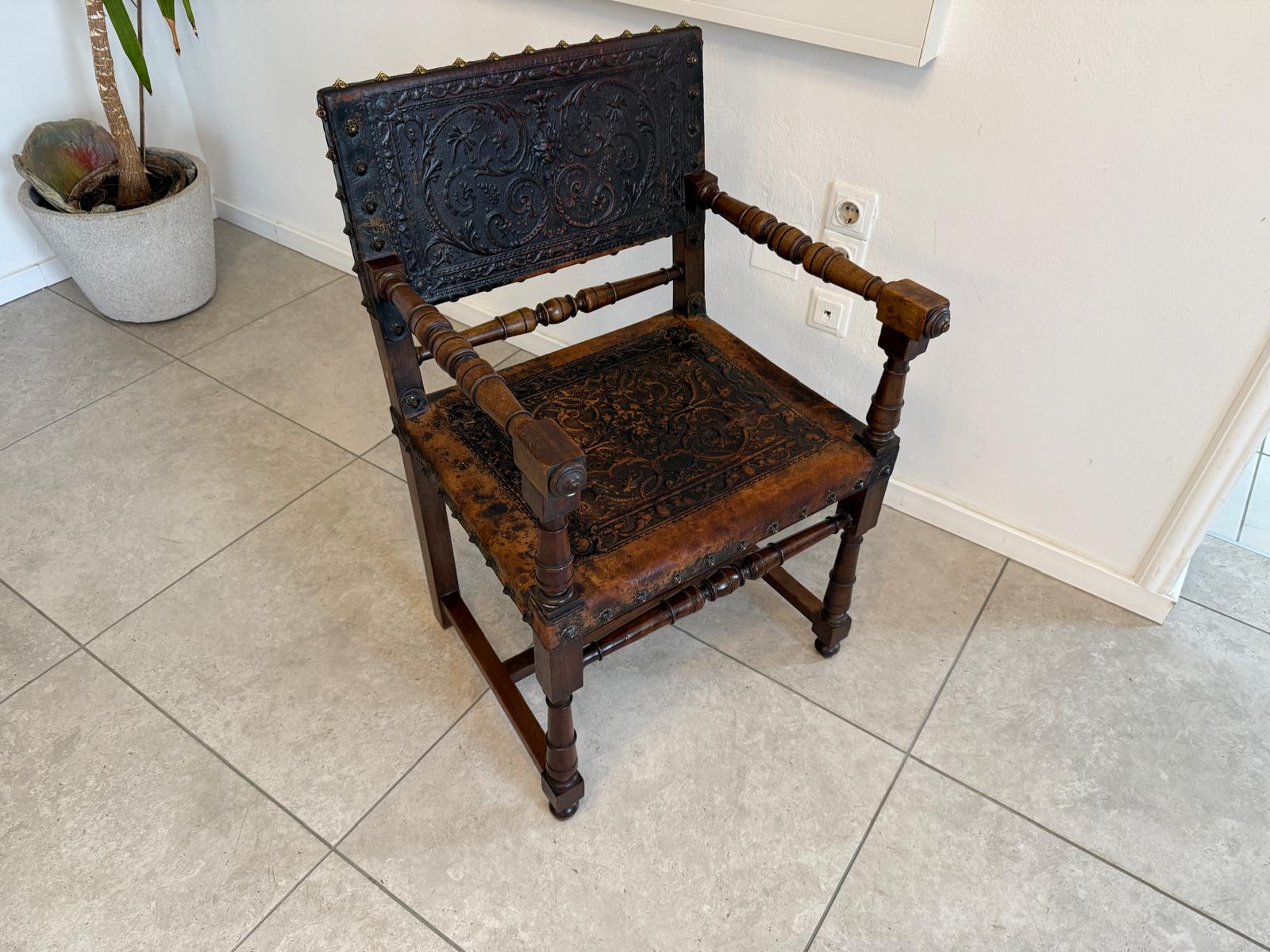 Originaler Gründerzeit Fauteuil Armlehnstuhl Designersessel G2118-2