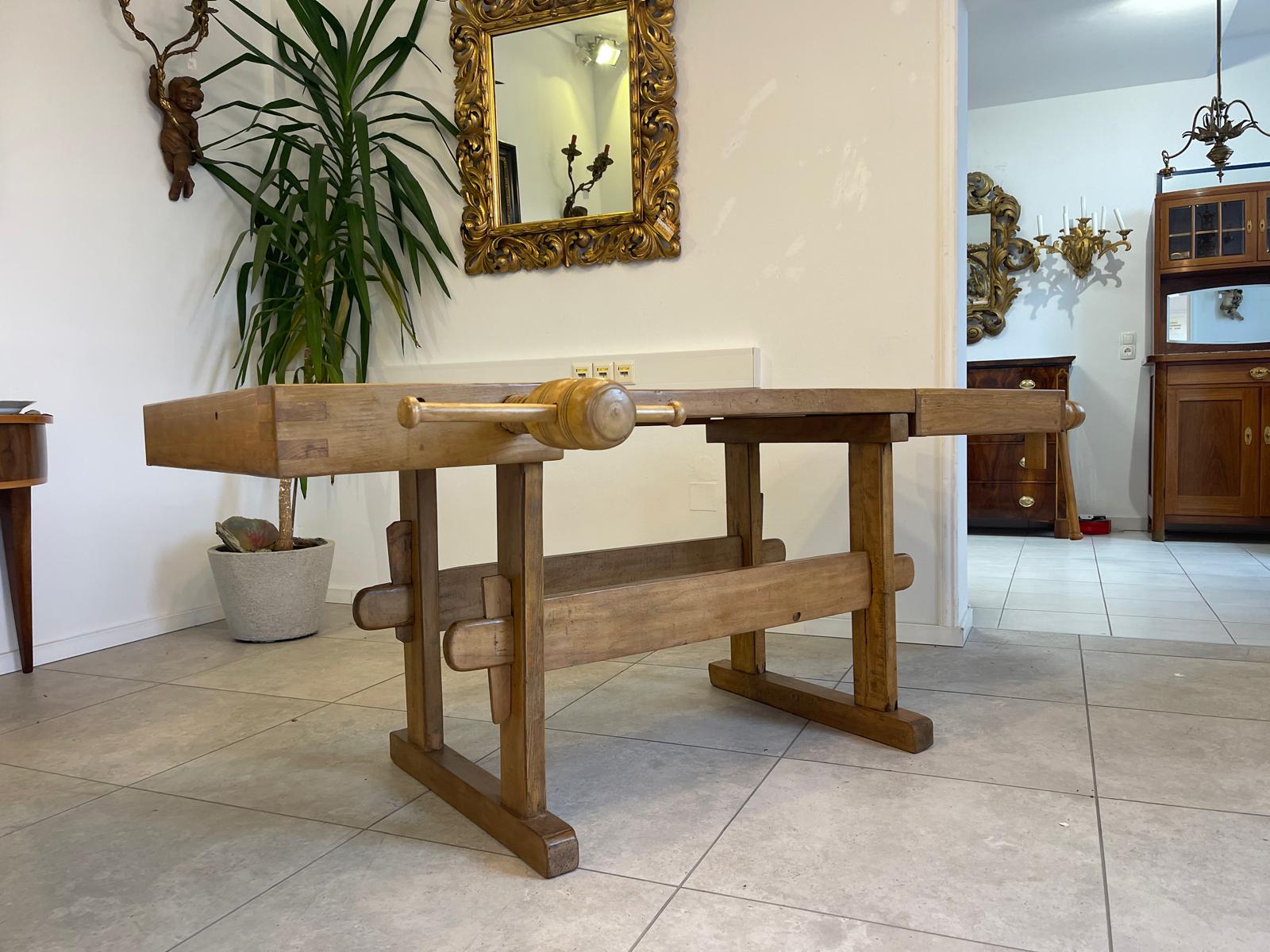 Sale Restaurierte Hobelbank, Werkbank, Küchentisch Bauernmöbel A5484