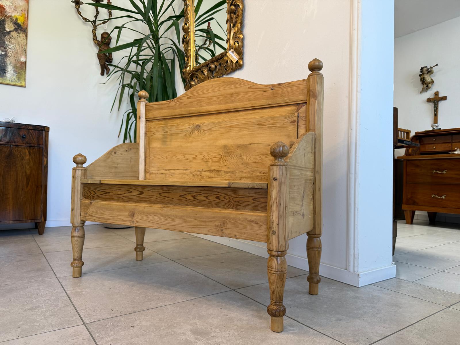 Provinzielle Bäuerliche  Truhenbank Landhausbank Bankerl G2004