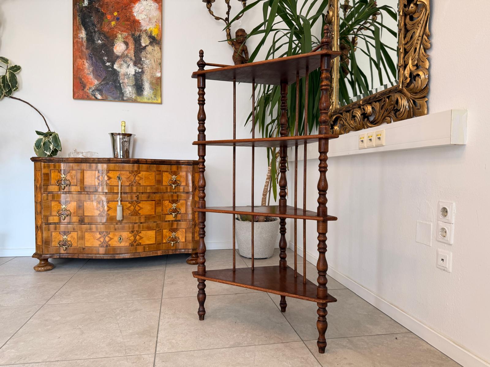 Originale Historismus Etagere Stellage Ablage D2665