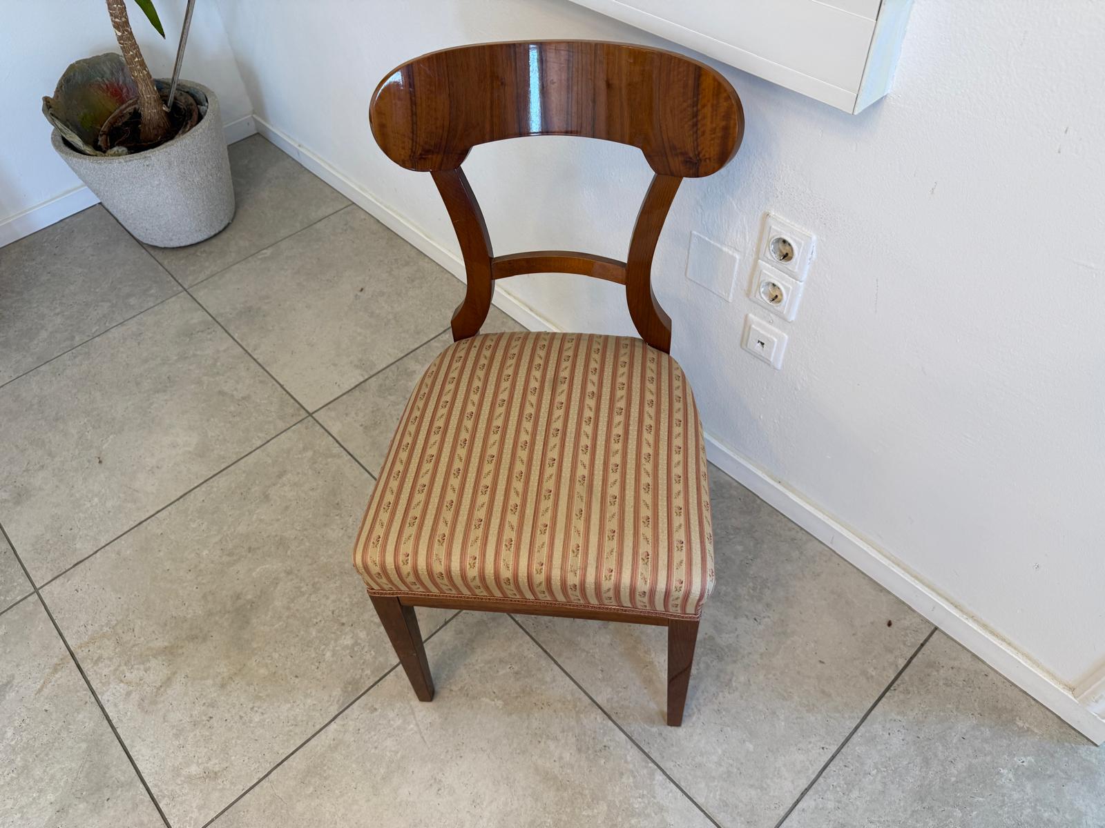 Originaler Biedermeier Sessel Antik Nussholz Antiquität D2408