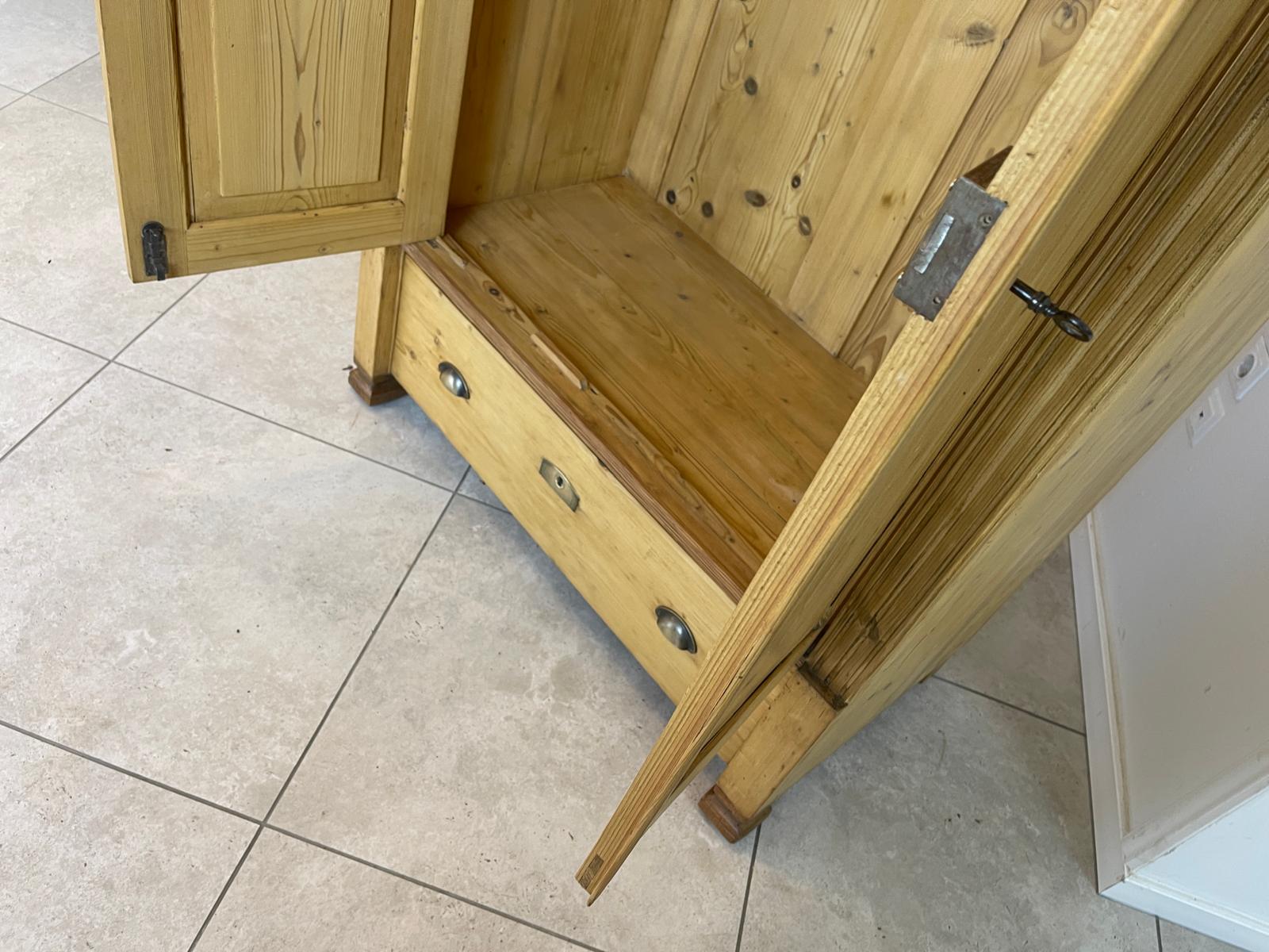 Sale Originaler Bauernschrank Naturholzschrank Jugendstilschrank G1088
