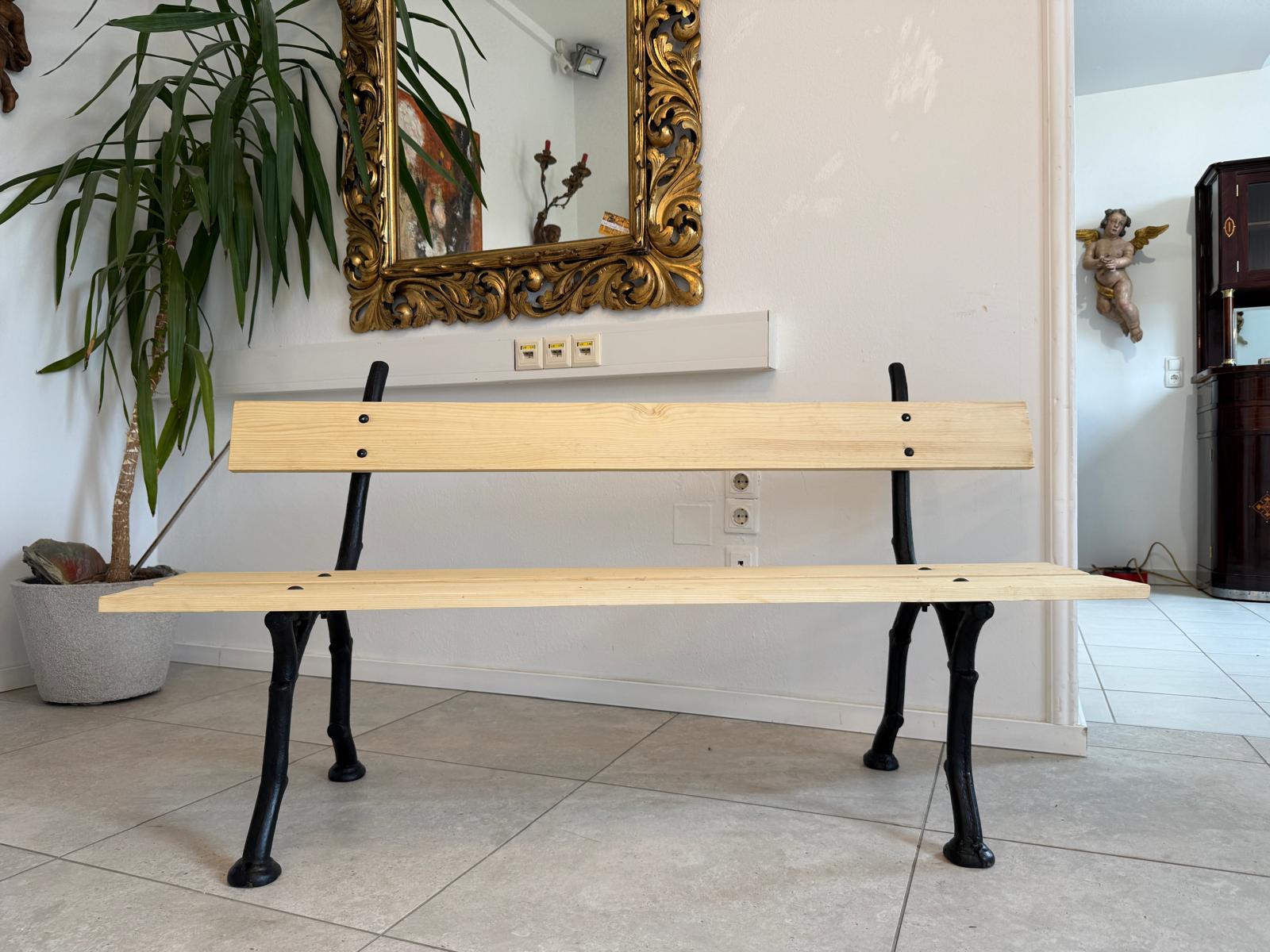 Gartenbankerl Bankerl Landhausbankl Eisenbankerl D2358