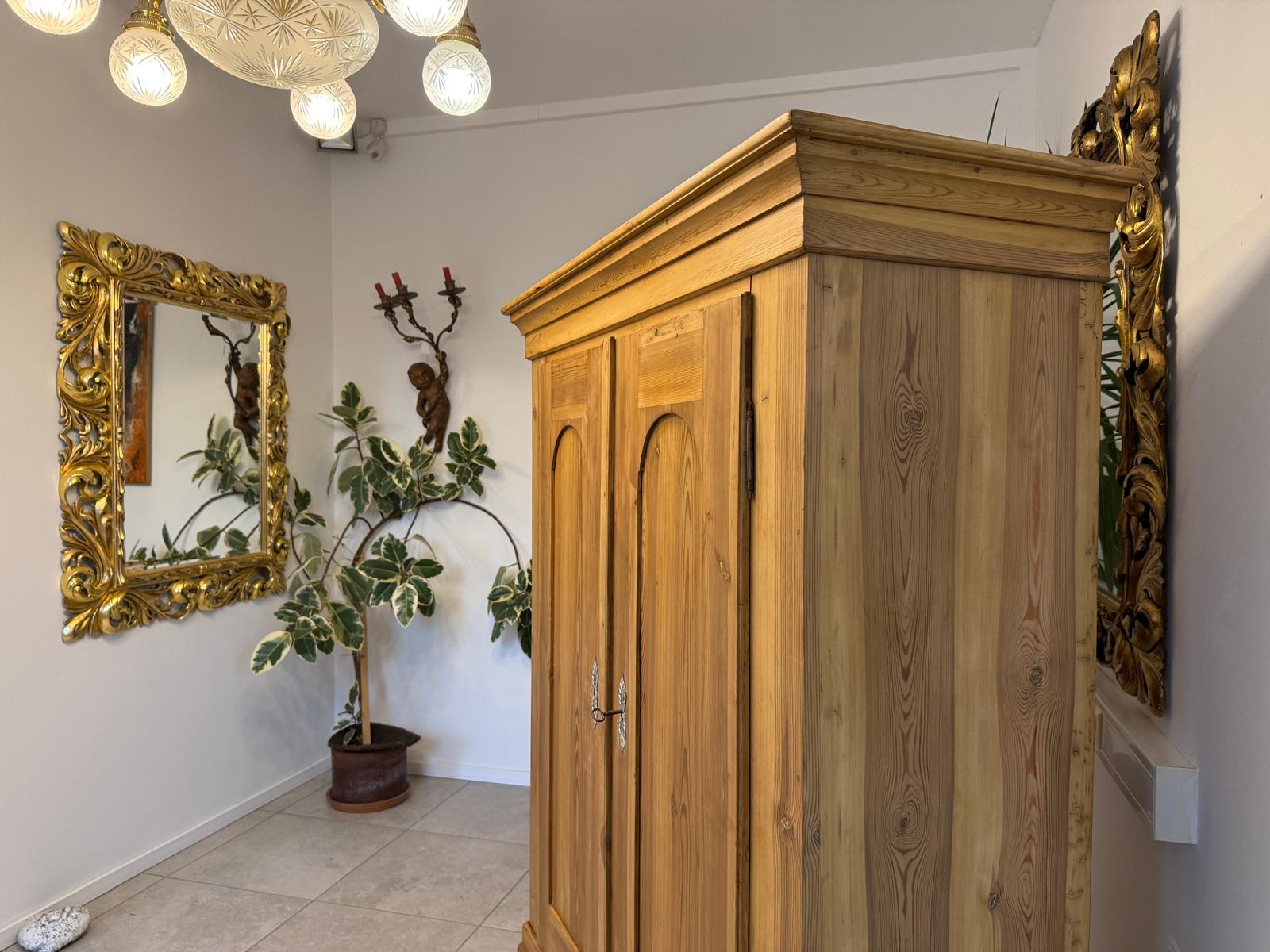 Originaler Bauernschrank Biedermeierschrank Hallenschrank Bauernkasten G2260