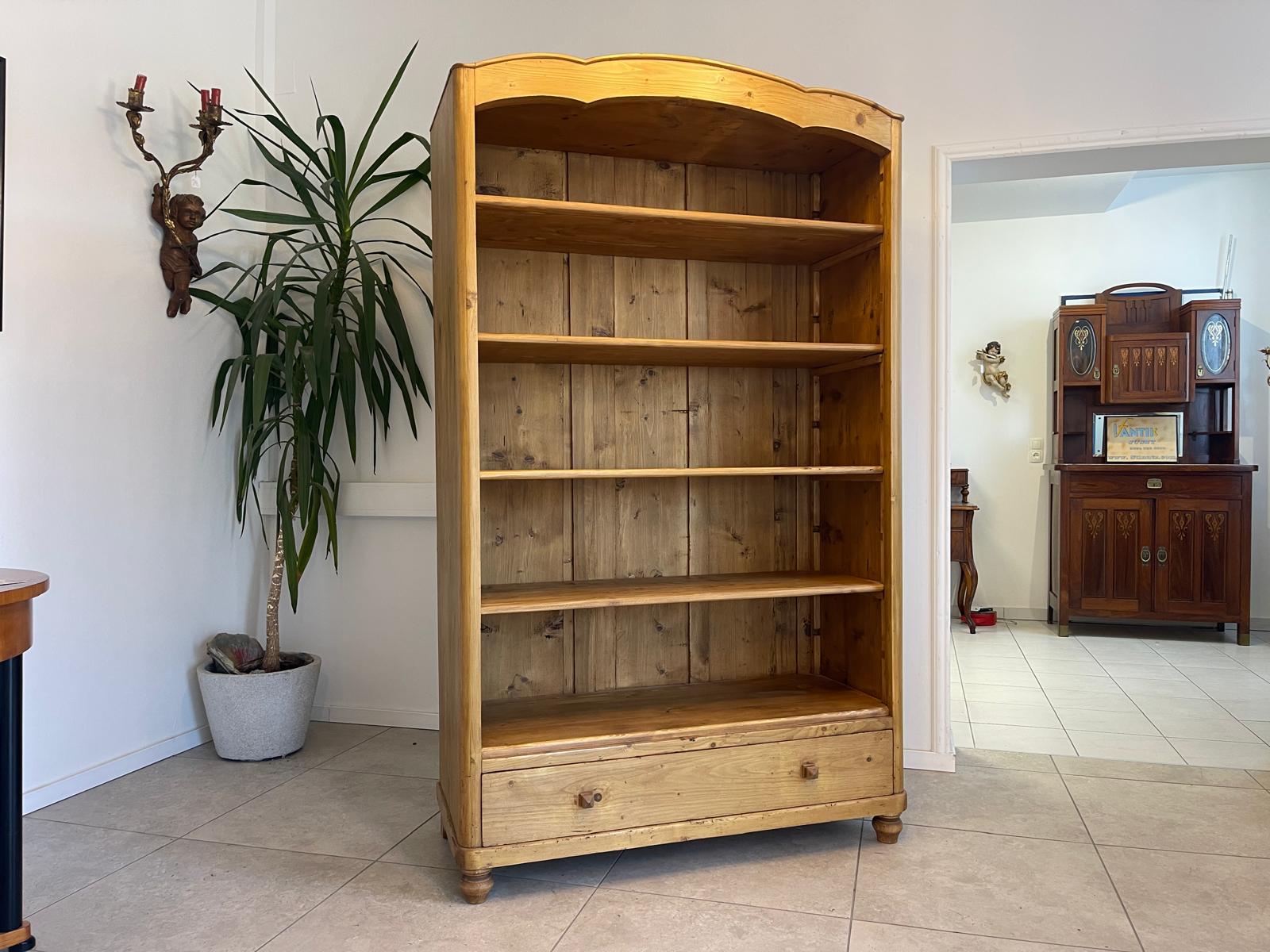 Altes Bäuerliche Stellage Regal Bauernmöbel Bauernkasten Bücherkasten G1365