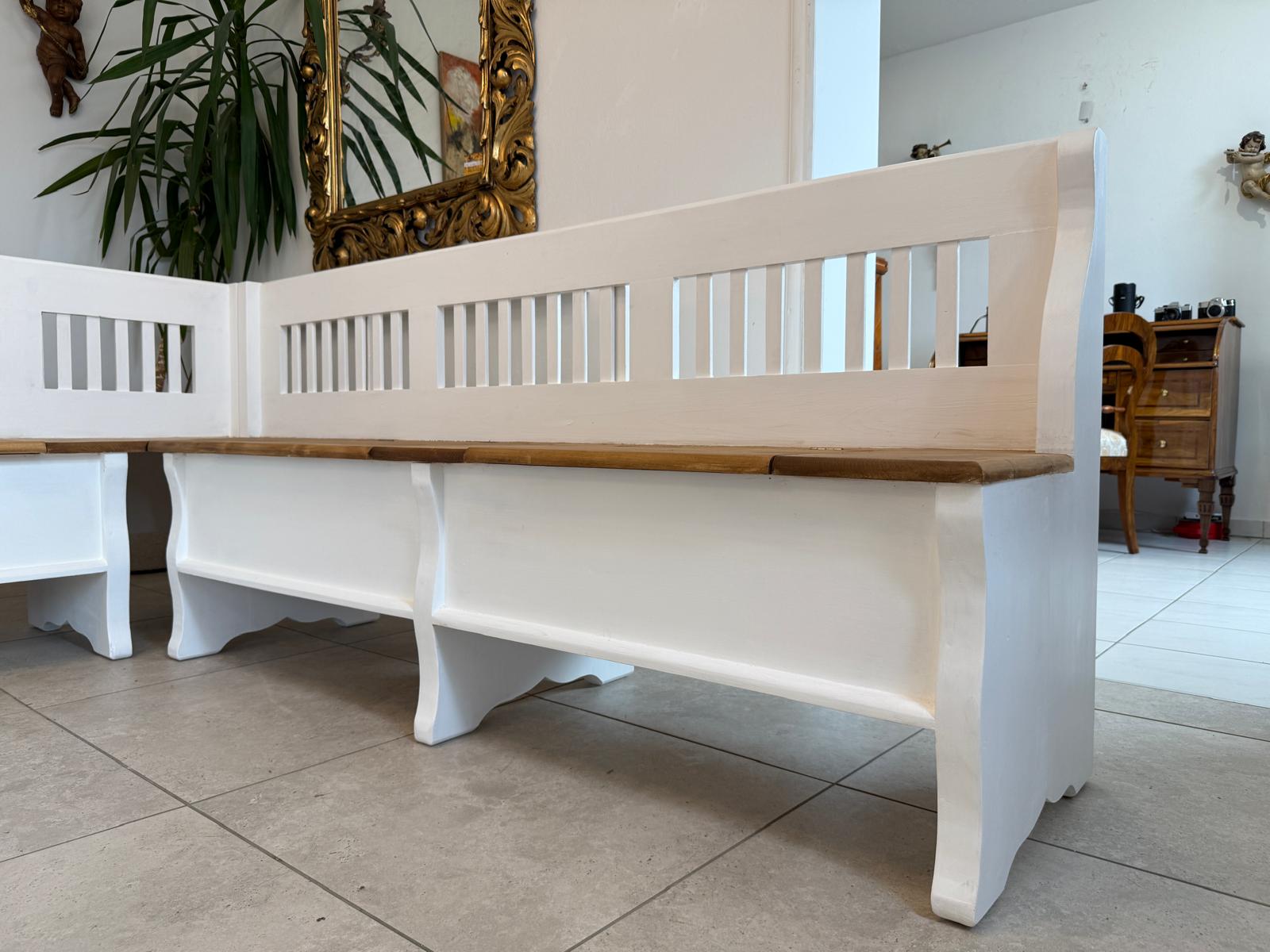 Bauernstube Eckbankgruppe Bauernstube mit Truhenfunktion Naturholz G2139