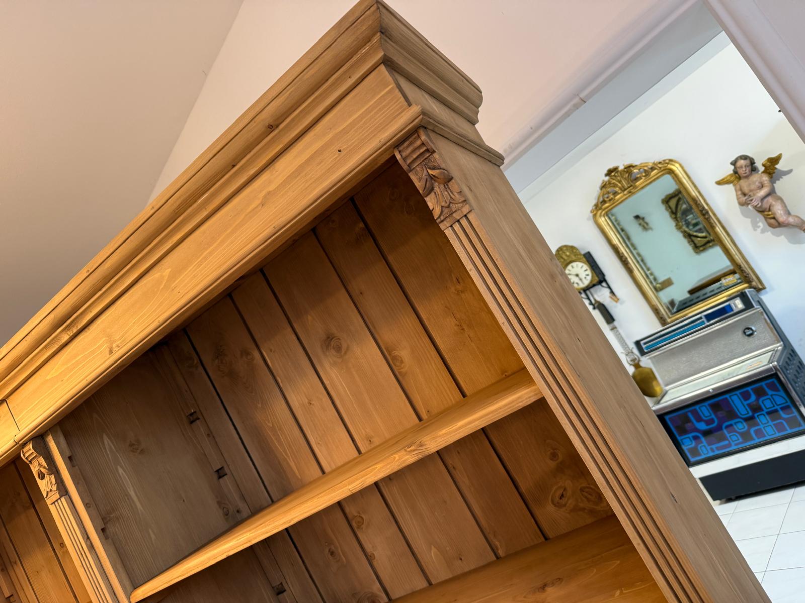 Grosses Bücherregal Stellage Bücherschrank Bauernkasten Bücherwand D1243