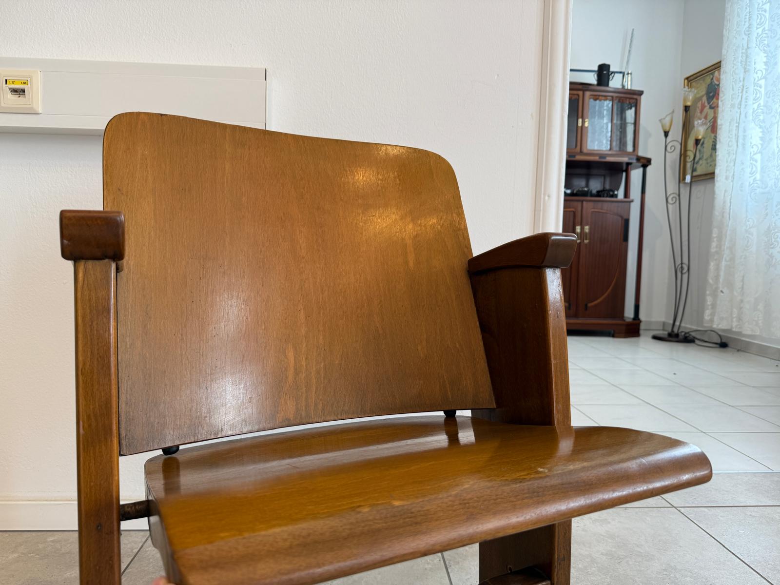 Original Wiener Kinosessel 1er Sitz Klappstuhl Stuhl Nostalgie G1720