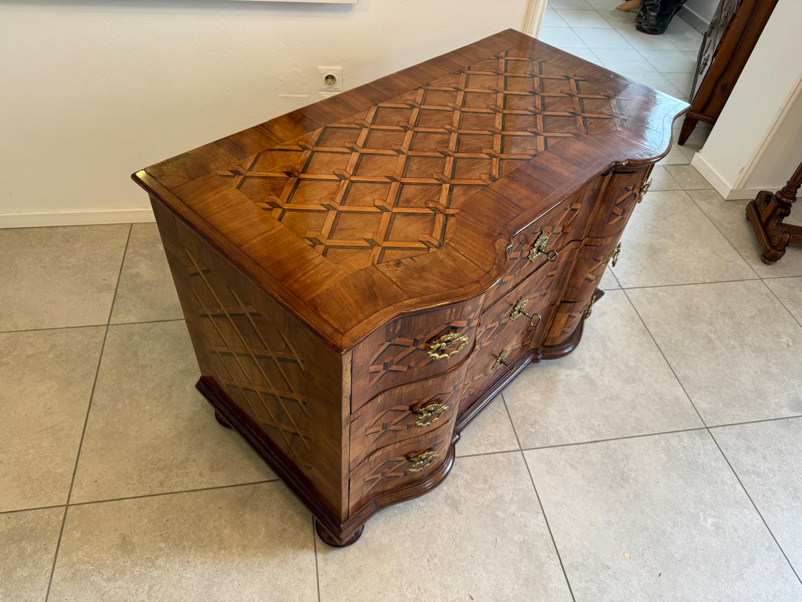 Sale Authentische Barock Kommode Ladenkommode Original Antiquität G2250