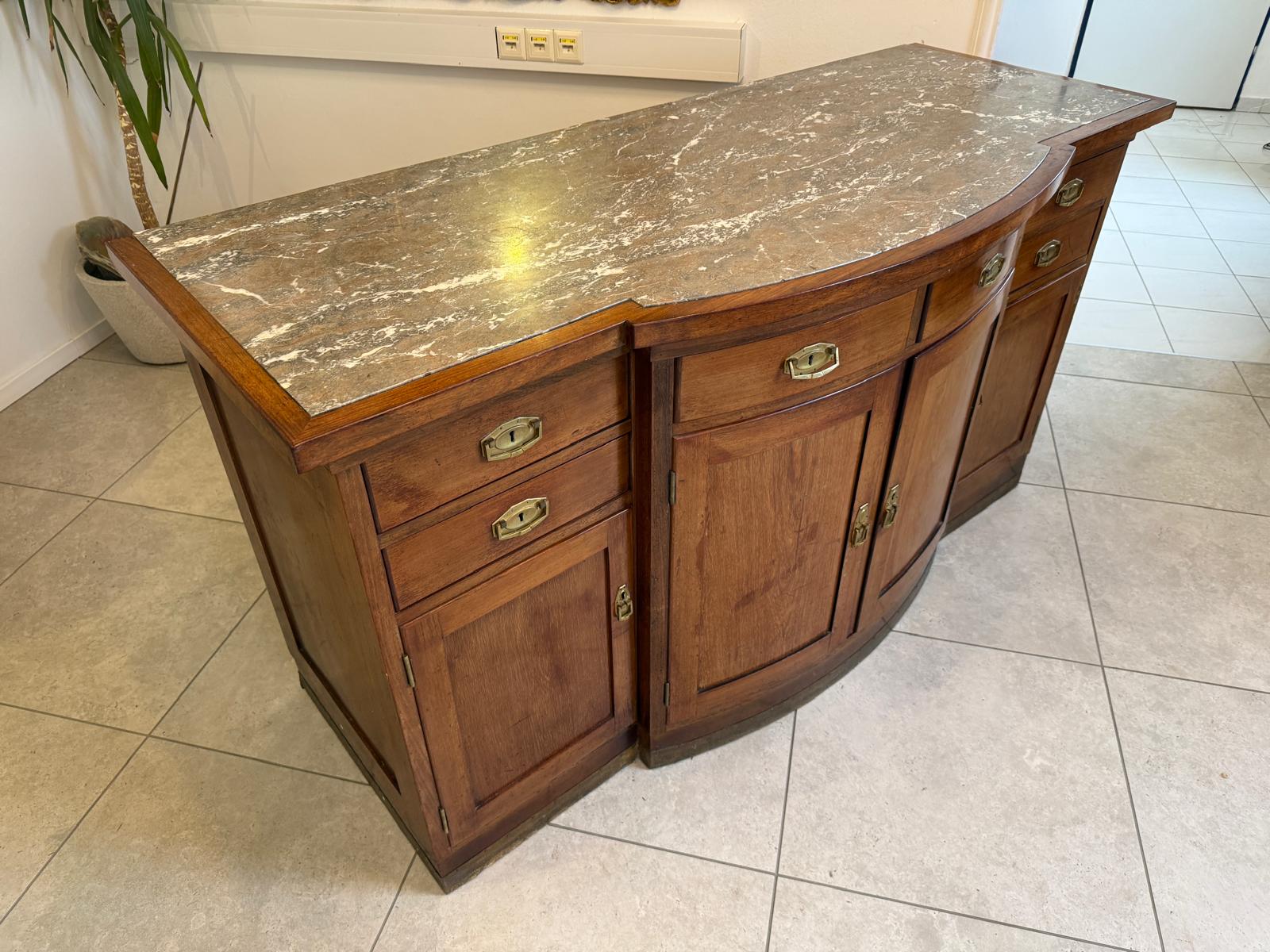 Originales Jugendstil Anrichte Sideboard Antik Vintage Traum D1024