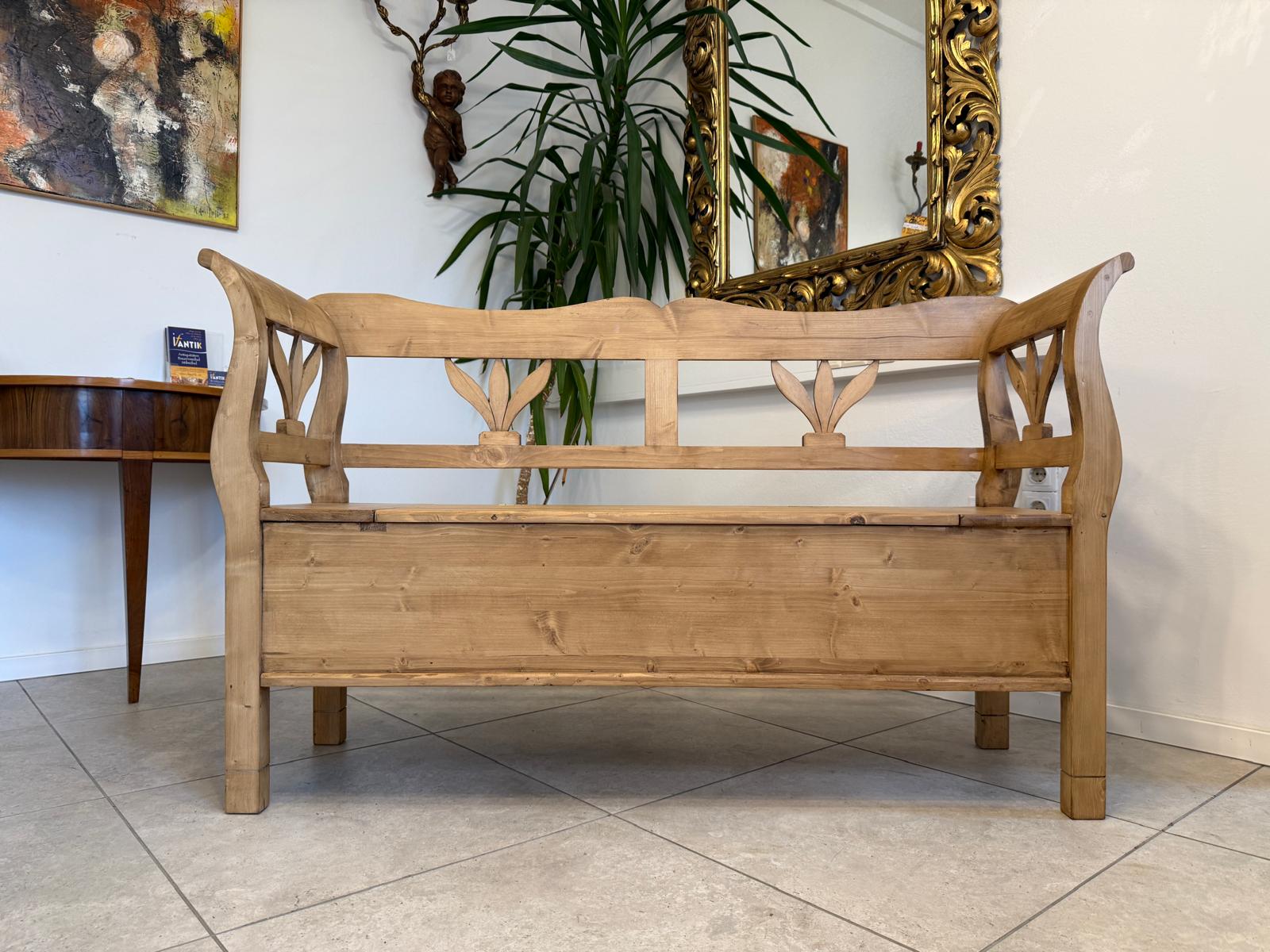 Truhenbank Küchenbank Bauernmöbel Bauernmöbel G2360