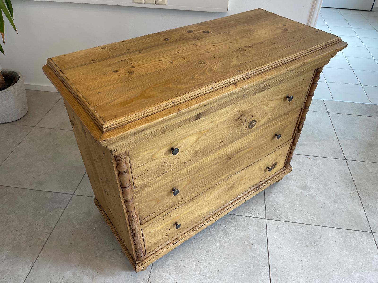 3 Ladenkommode Kommode Ladenschrank Gründerzeit Bauernmöbel Antik G1687