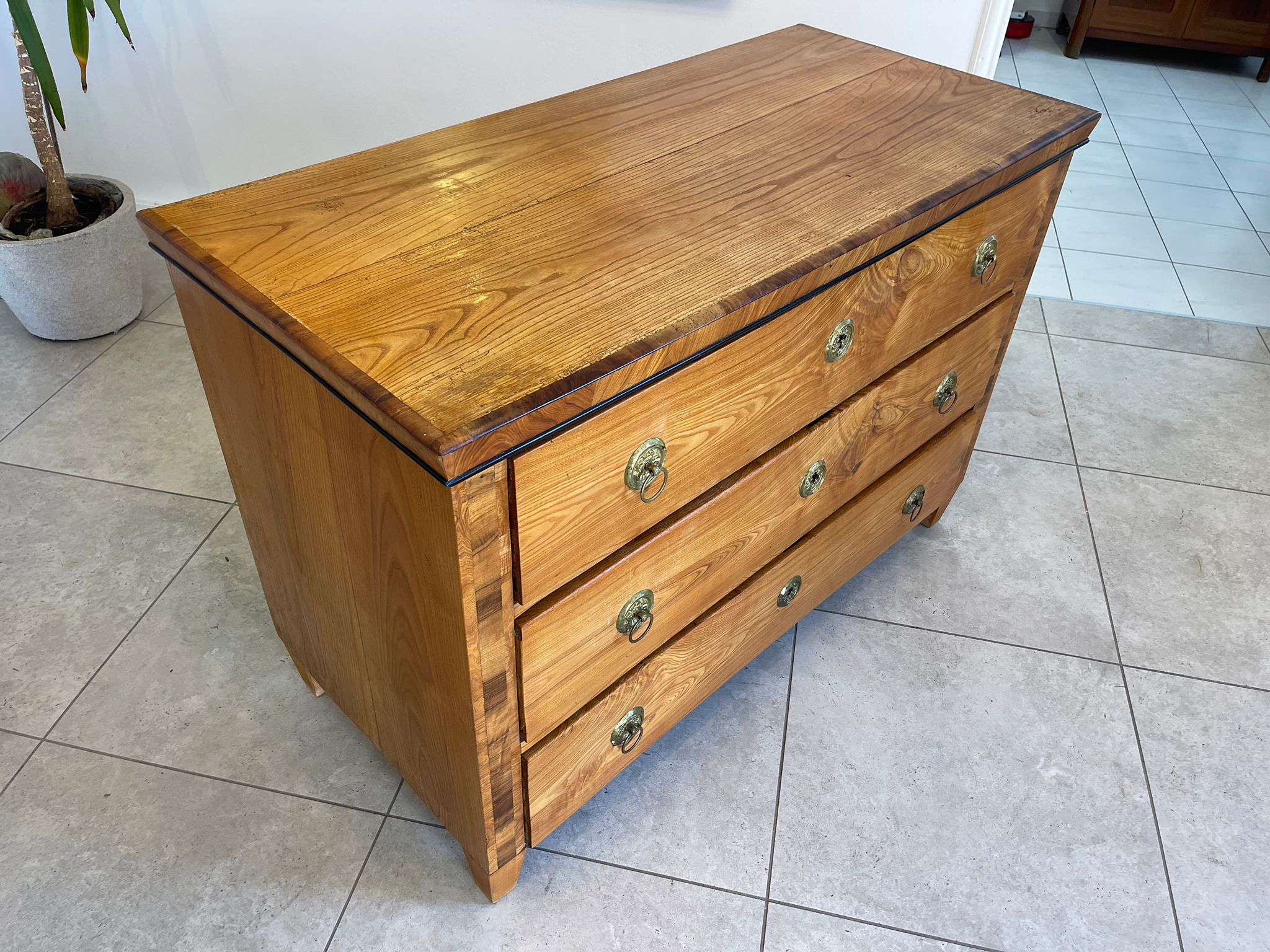 Sale Originale Biedermeier Kommode Eschenholz G1109