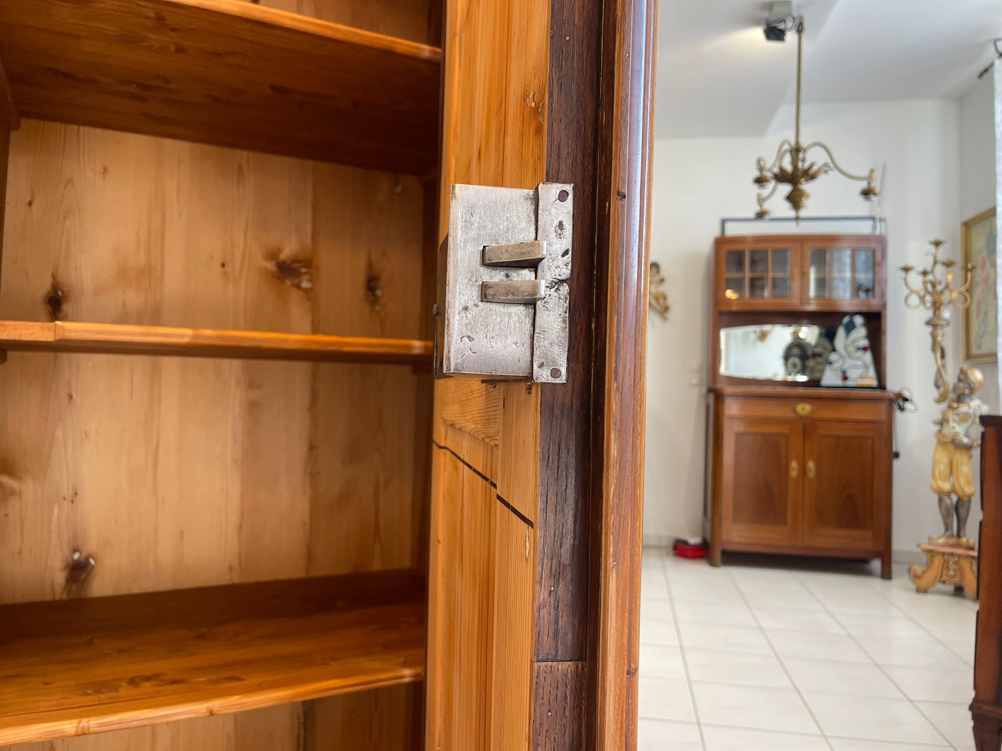 SALE Restauriert Barocker Hallenschrank Barockschrank Museumsexemplar Antiquität G1138