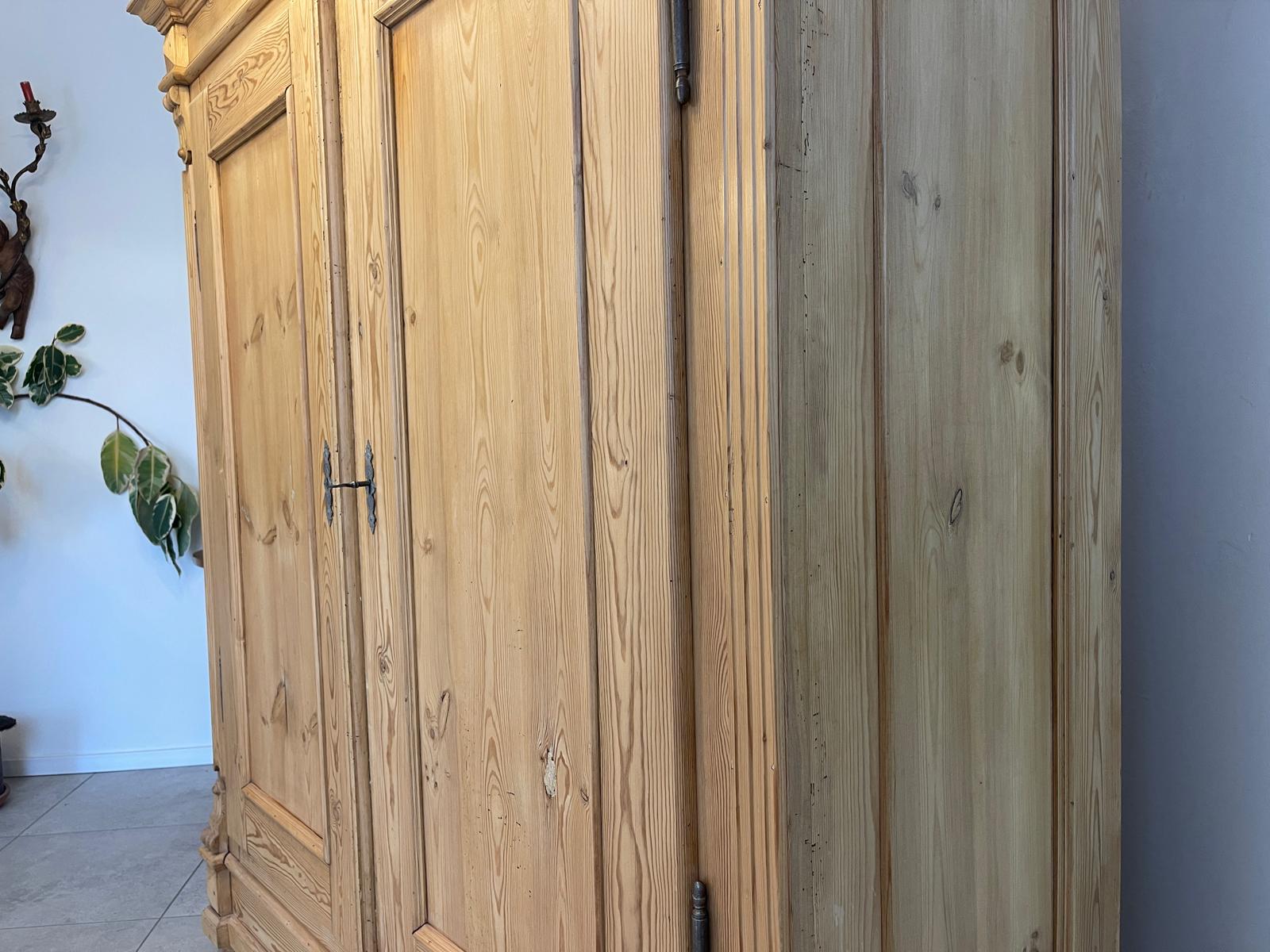 Originaler Bauernschrank Historismus Gründerzeit Hallenschrank Bauernkasten G1261