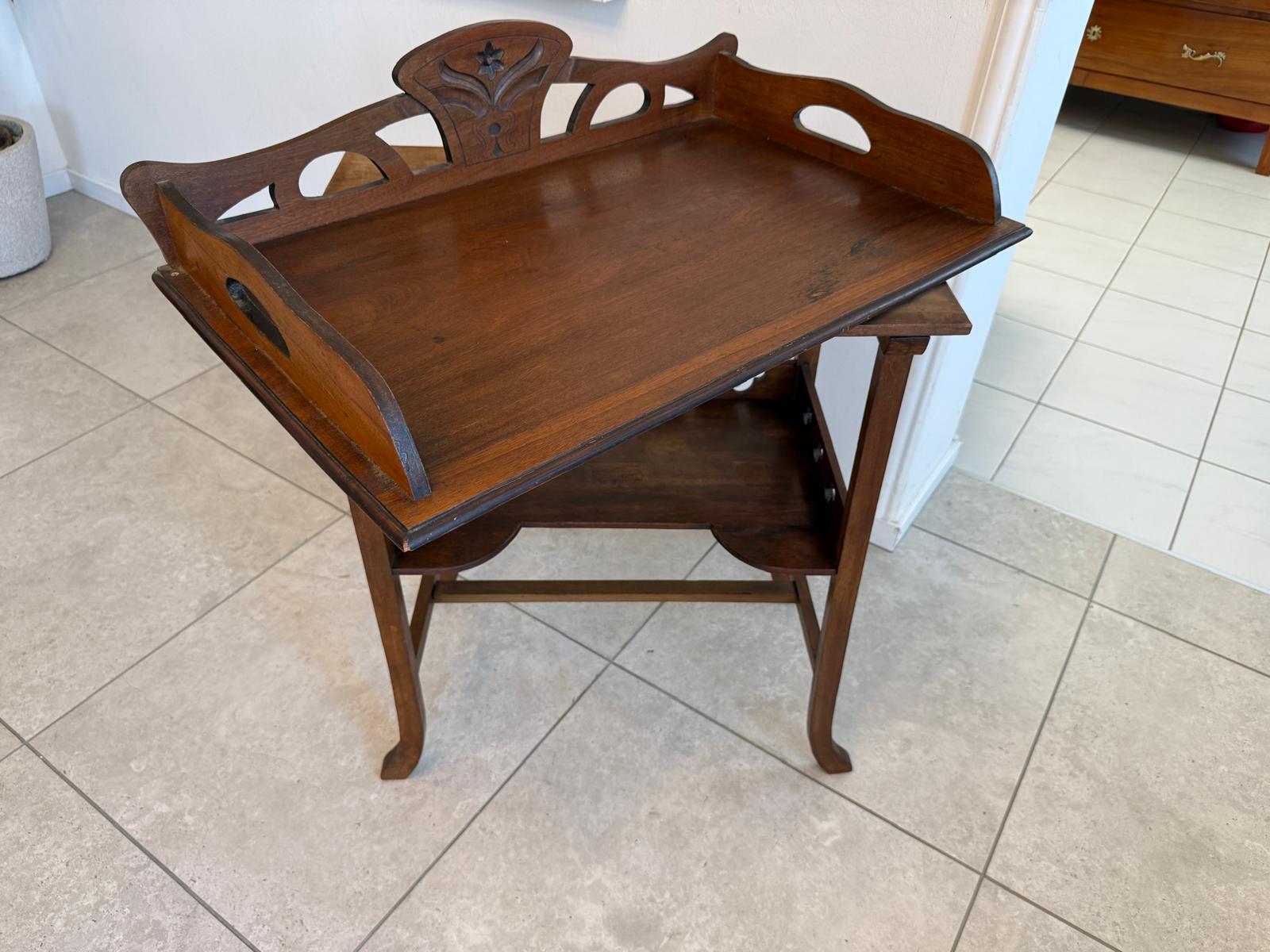 Originaler Jugendstil Tisch Serviertisch Traum G1972