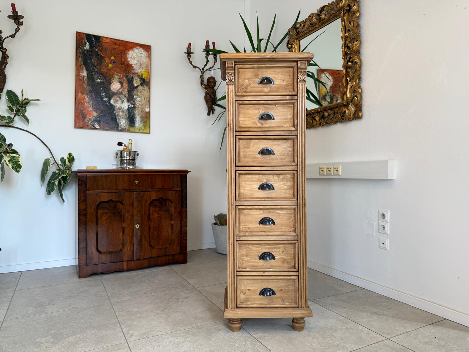Bäuerliche Kommode 7 Ladenkommode Landhausmöbel Weichholzmöbel G1854