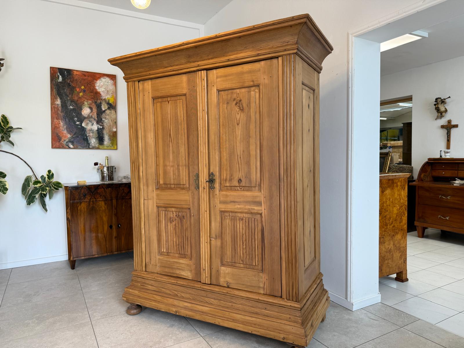 Sale Bauernschrank Biedermeierschrank Zerleger Antiquität Bauernmöbel G1907