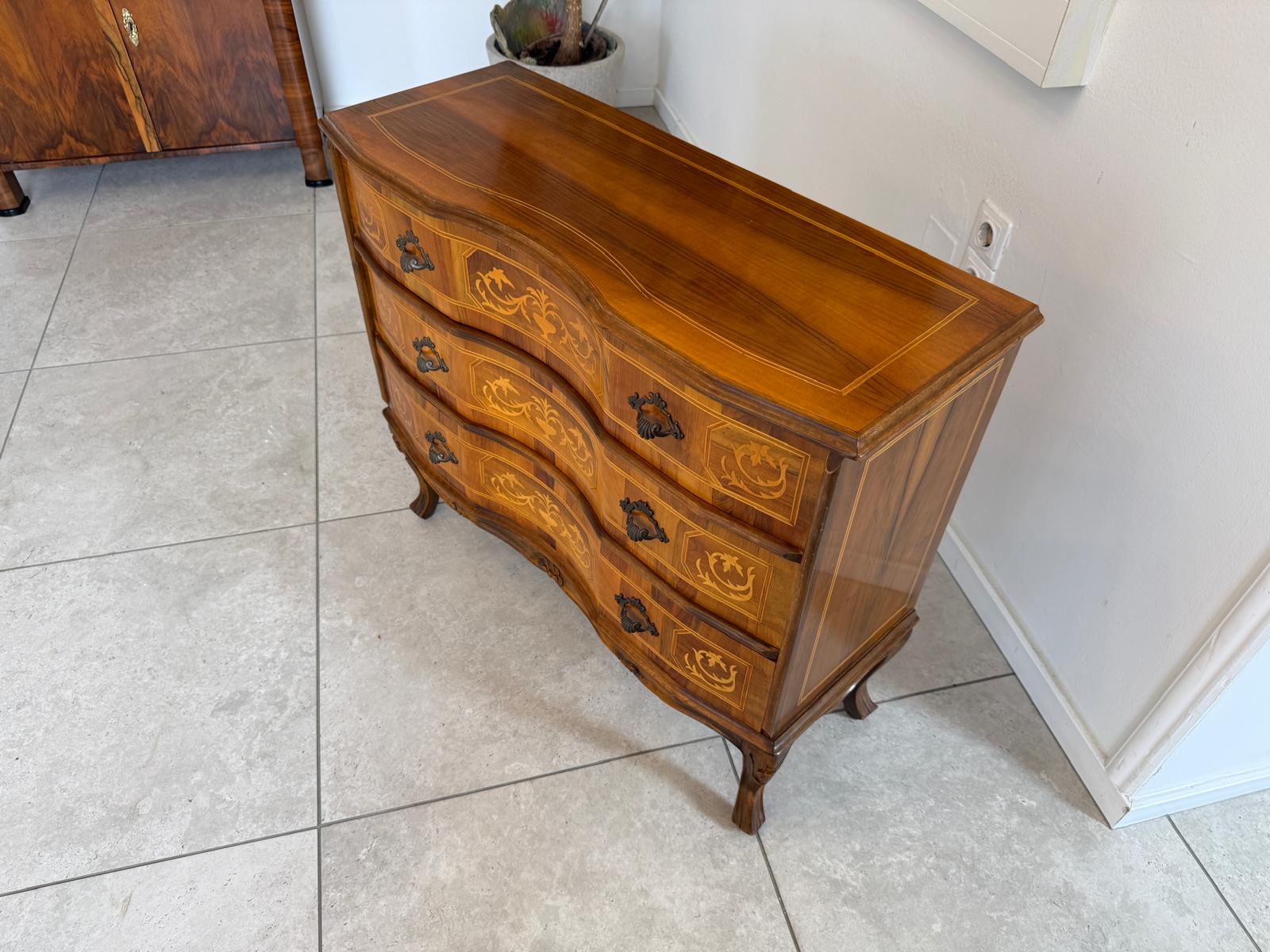 Kommode Barockstil Stilkommode Barock Stilmöbel Sideboard D2317