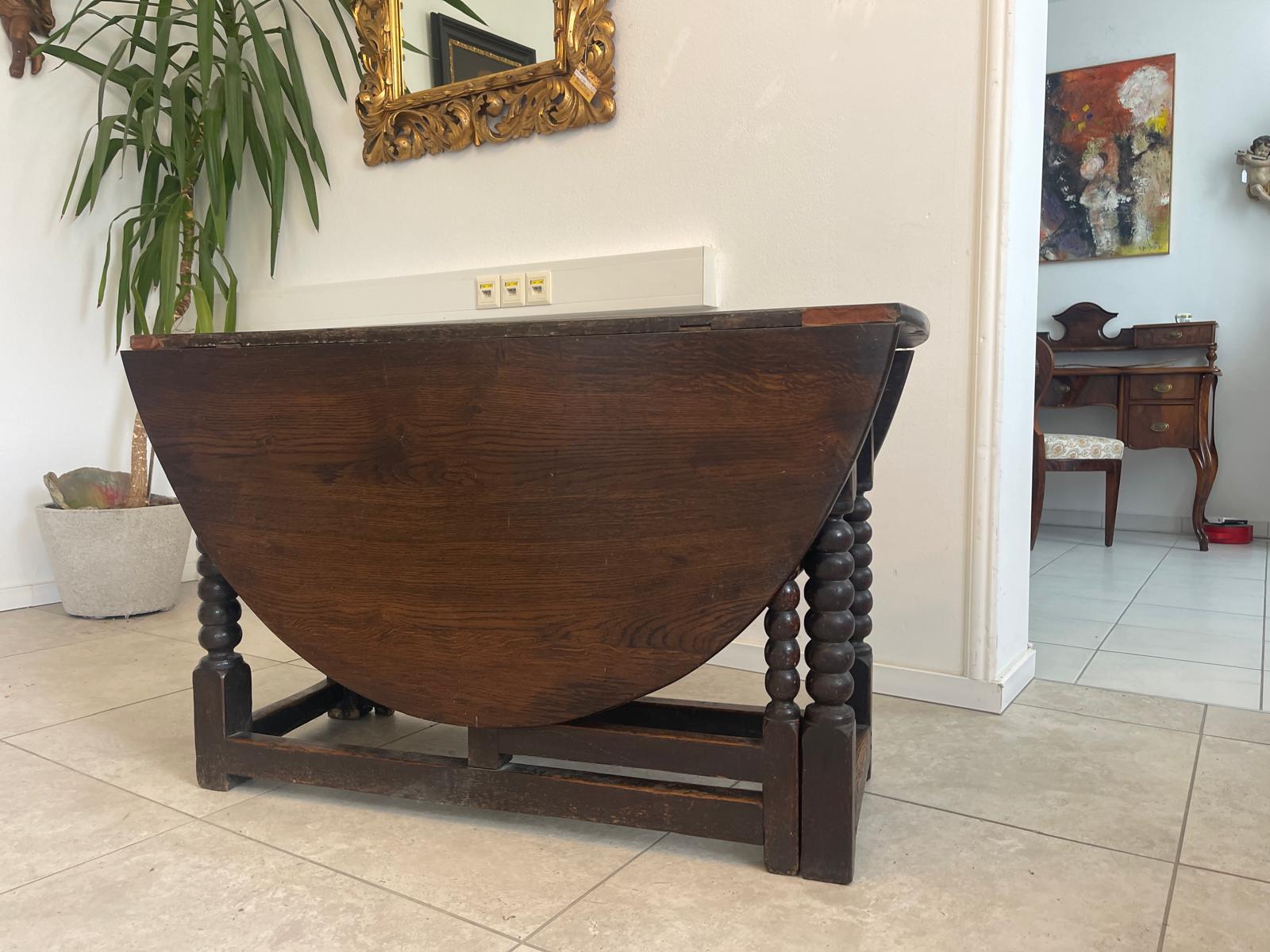 Gründerzeit Tisch Couchtisch Auszugtisch G1362