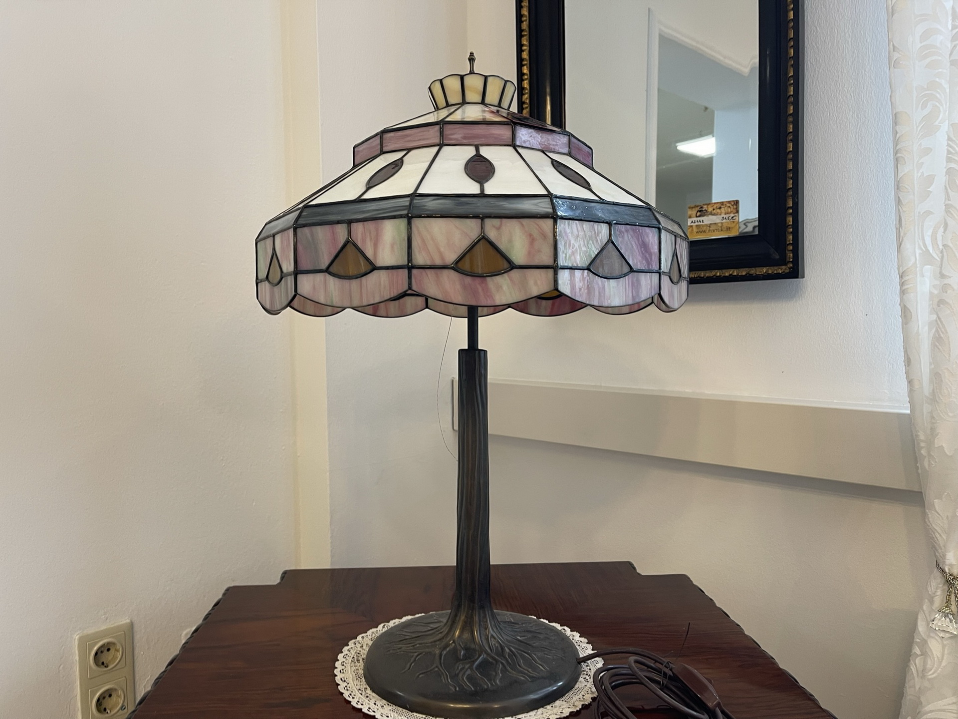 tiffany-glaskunst-_160 Echtglas Lampe Tiffany Glaskunst Klaunser kl11