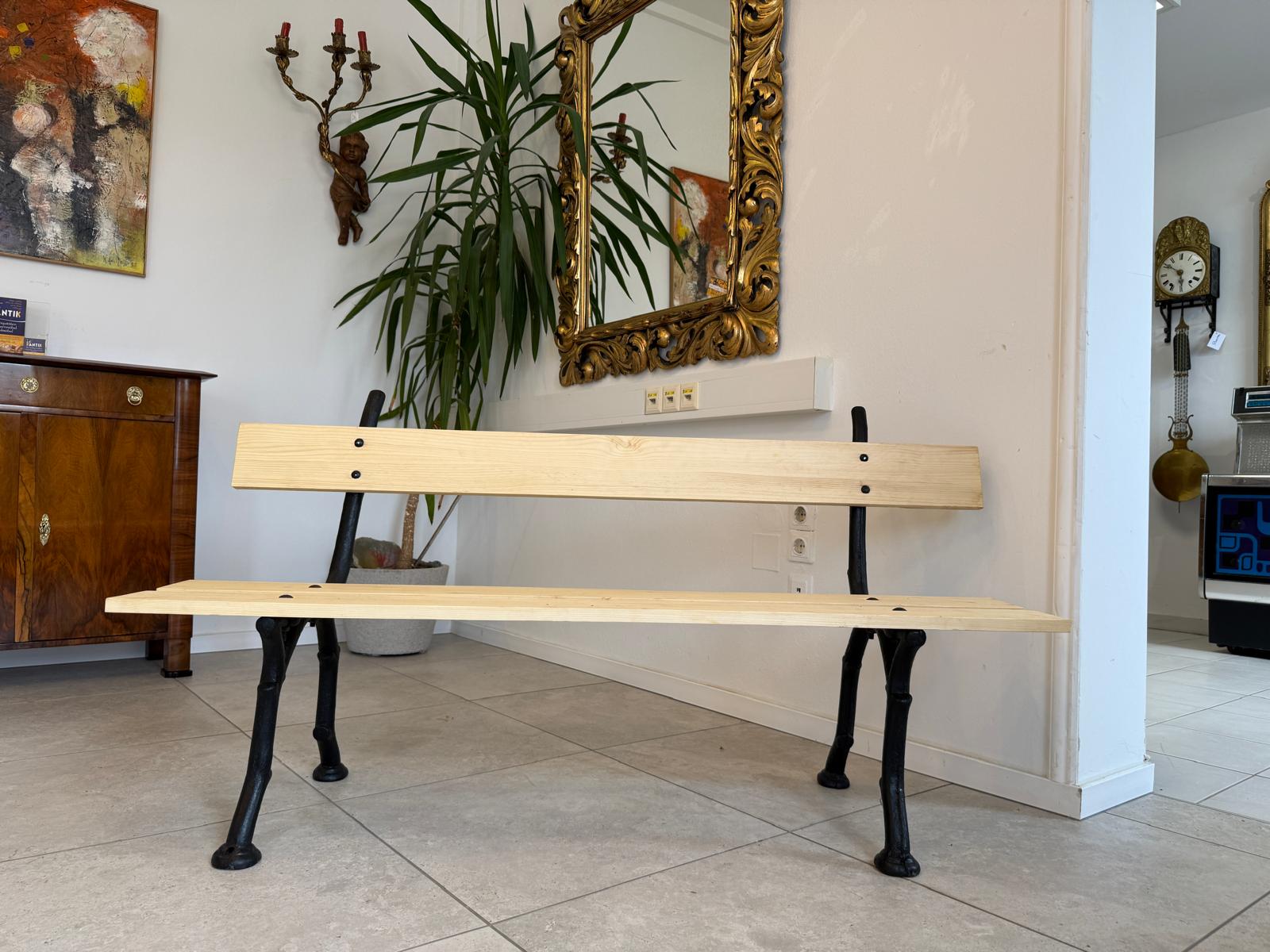 Gartenbankerl Bankerl Landhausbankl Eisenbankerl D2358