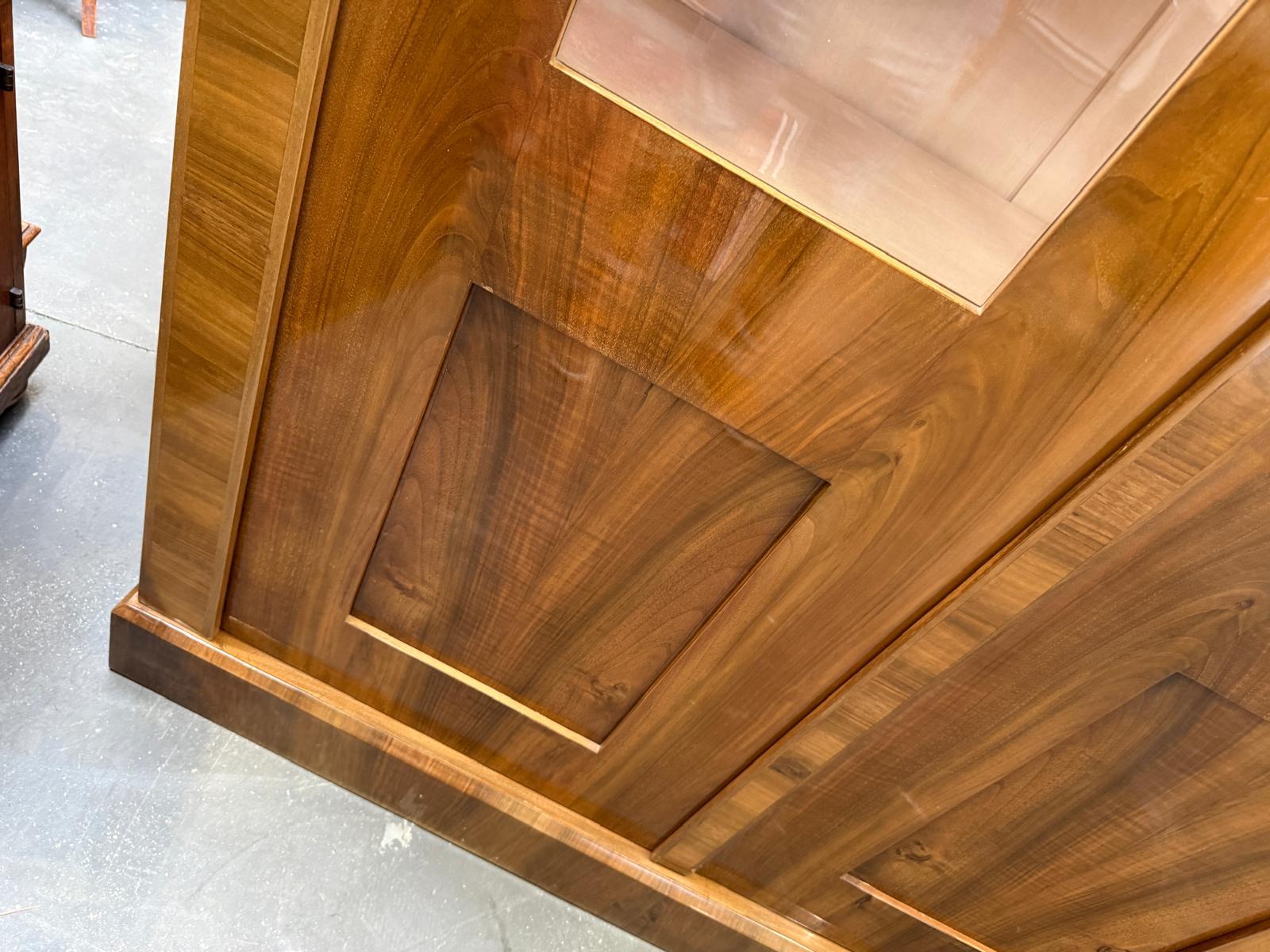 SALE Restaurierte Biedermeier Vitrine Bücherschrank Bibliotheksschrank ANTIQUITÄT D1225