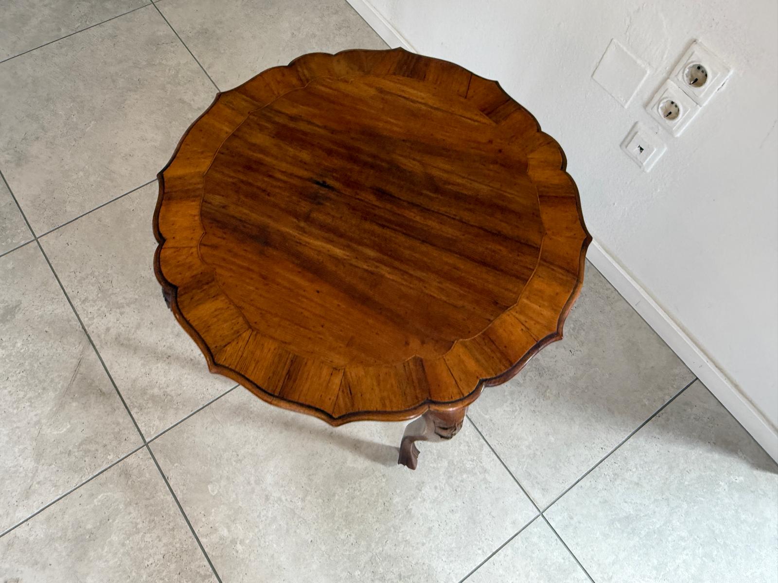 Zierlicher Tisch Barockstil Beistelltisch Blumentisch von ifantik D2367