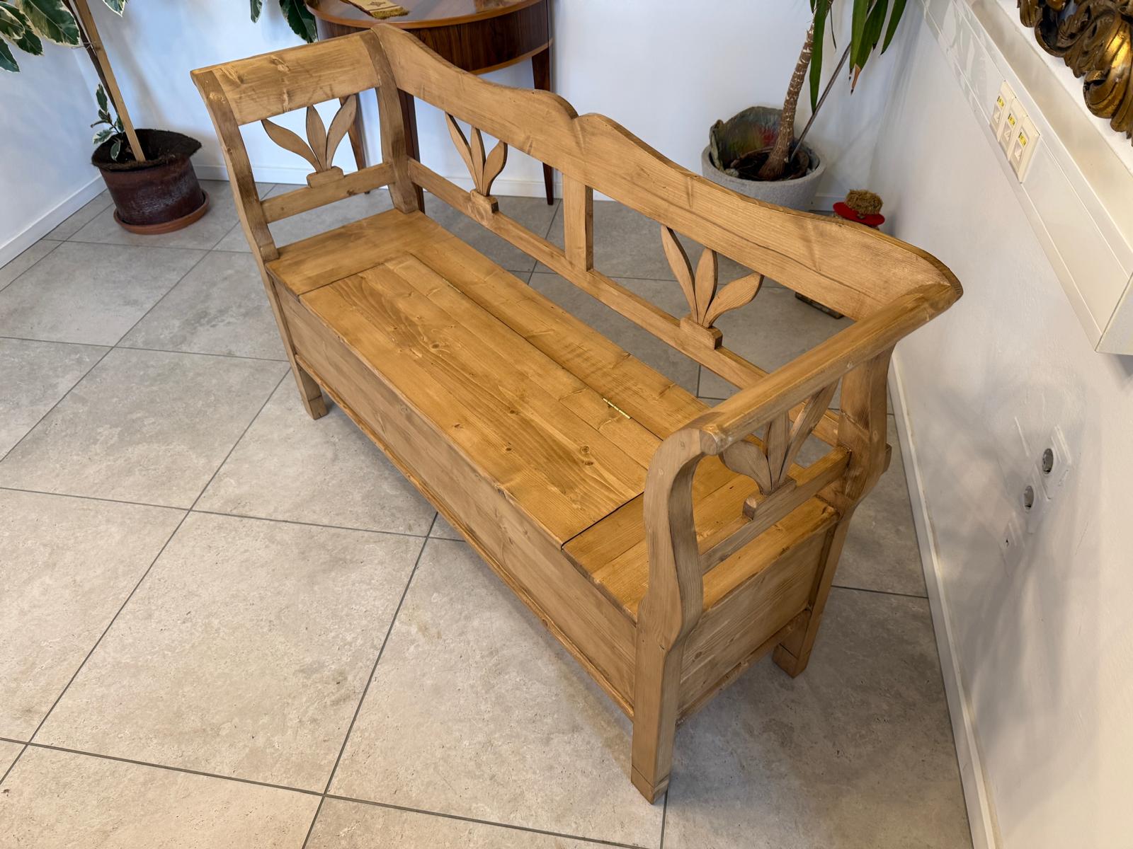 Truhenbank Küchenbank Bauernmöbel Bauernmöbel G2360