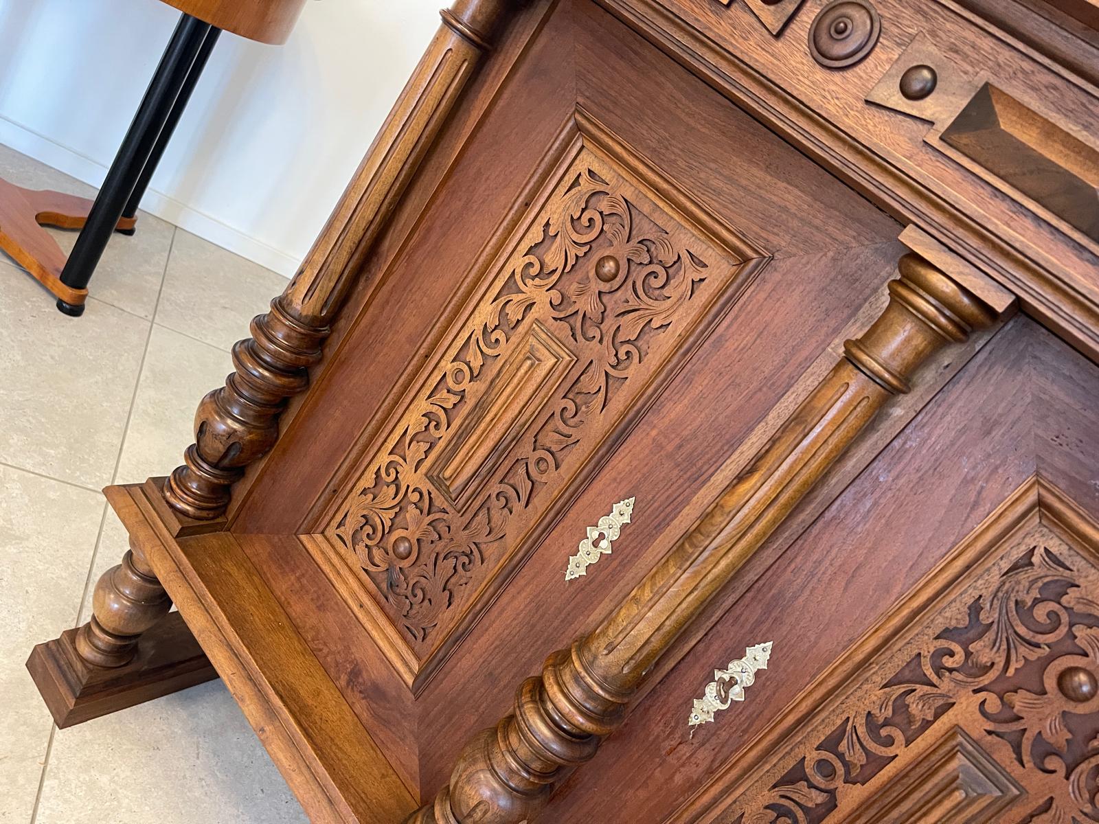 Hübscher Gründerzeit Aufsatz Ersatzspender Historismus G1346