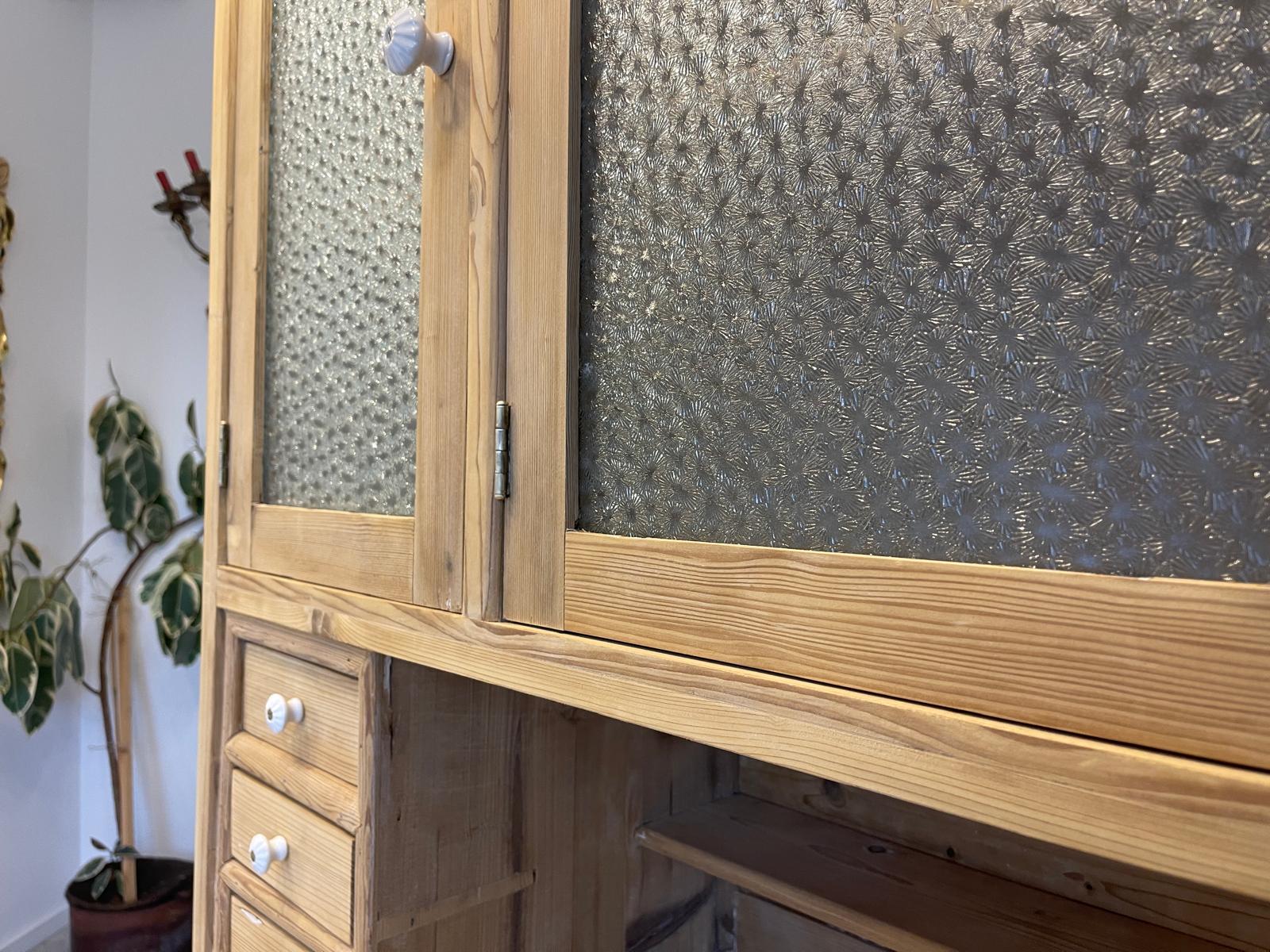 Jugendstil Küchenbuffet Küchenschrank Küchenkredenz G1063