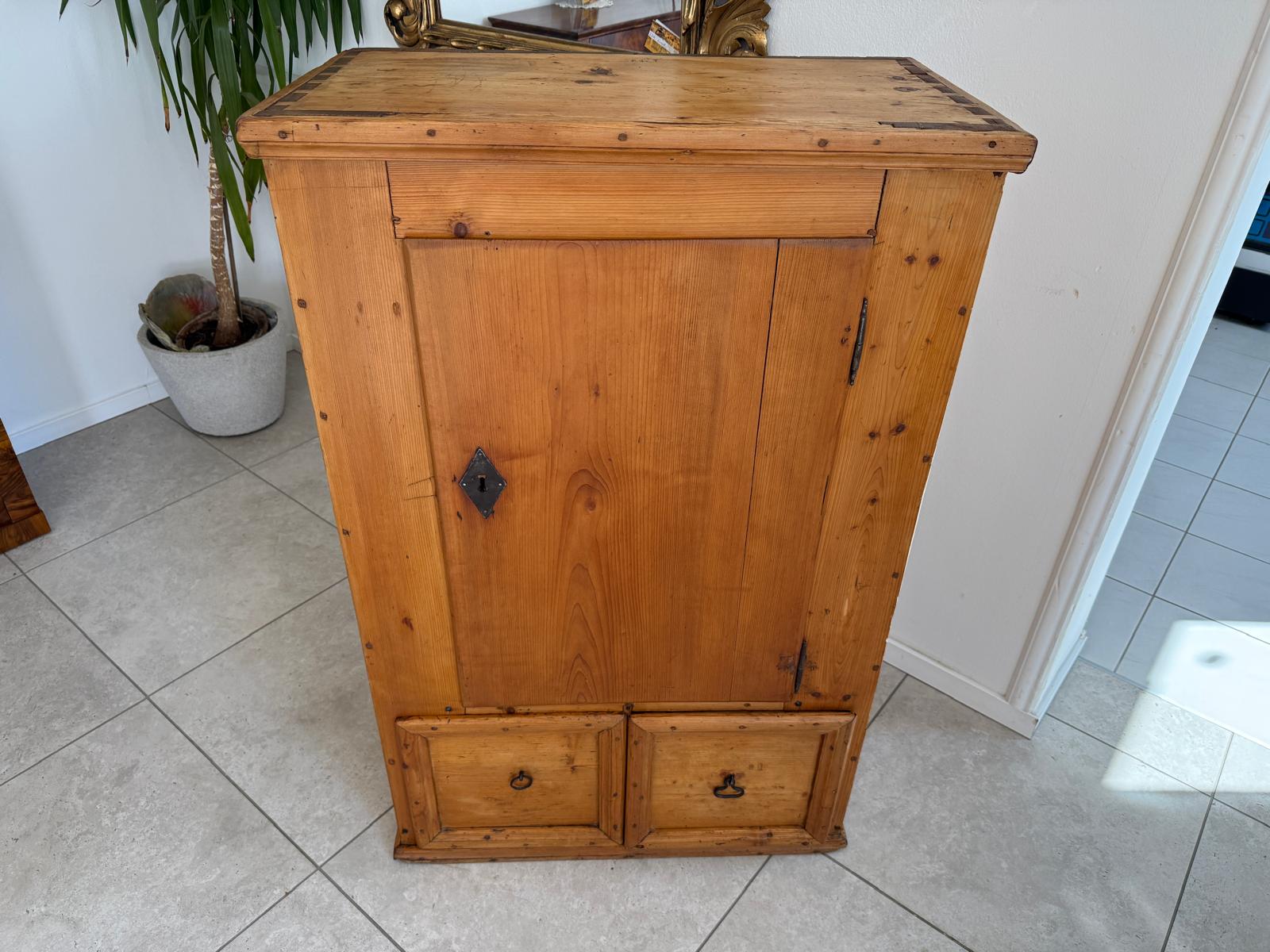 Speiskasten Biedermeier Bauernkasten Küchenschrank D2493