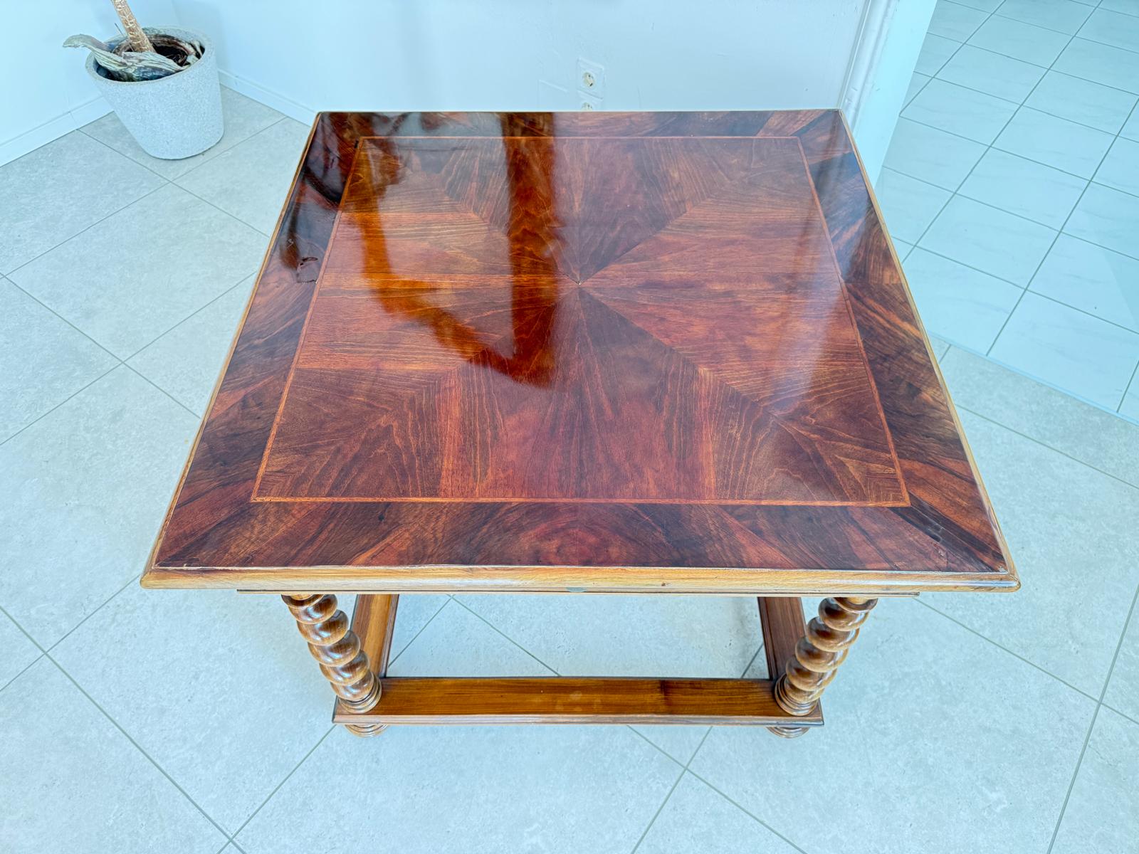 Barock Tisch Esstisch Antik Refektoriumtisch Antiquität Neo Barock D2867