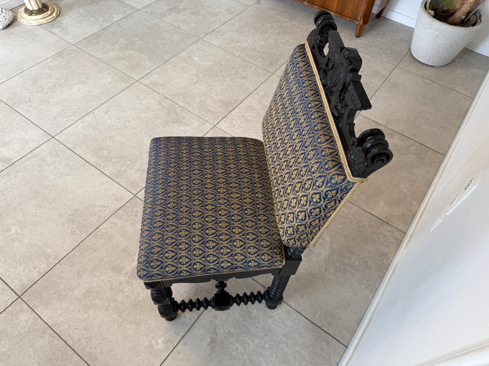 Gründerzeit Historismus Sessel Stuhl um 1875 G1875